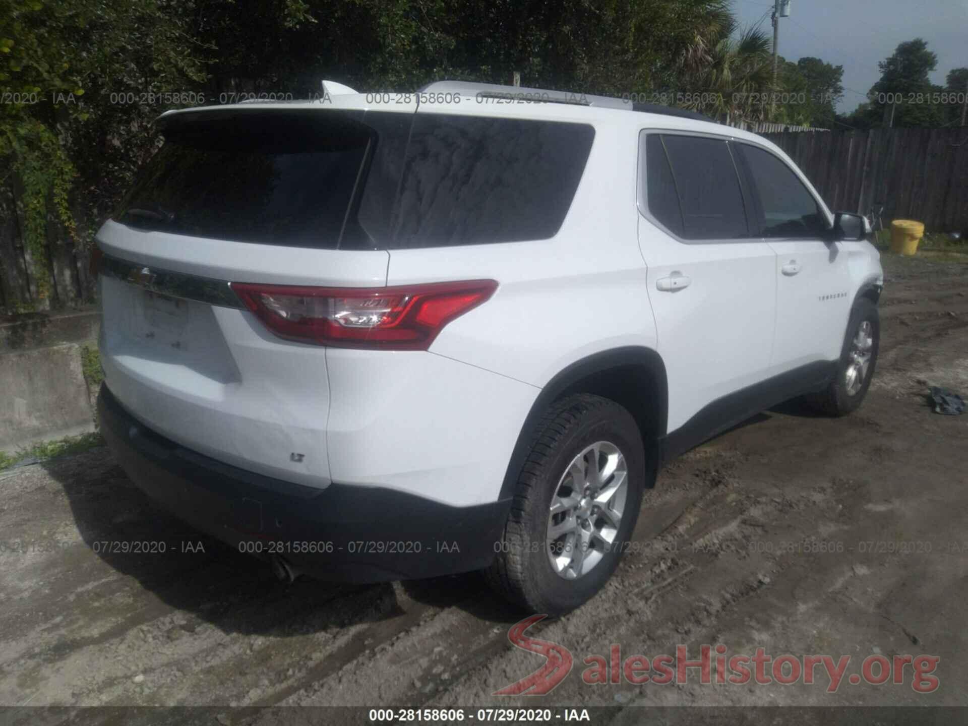 1GNERGKW0JJ279748 2018 CHEVROLET TRAVERSE