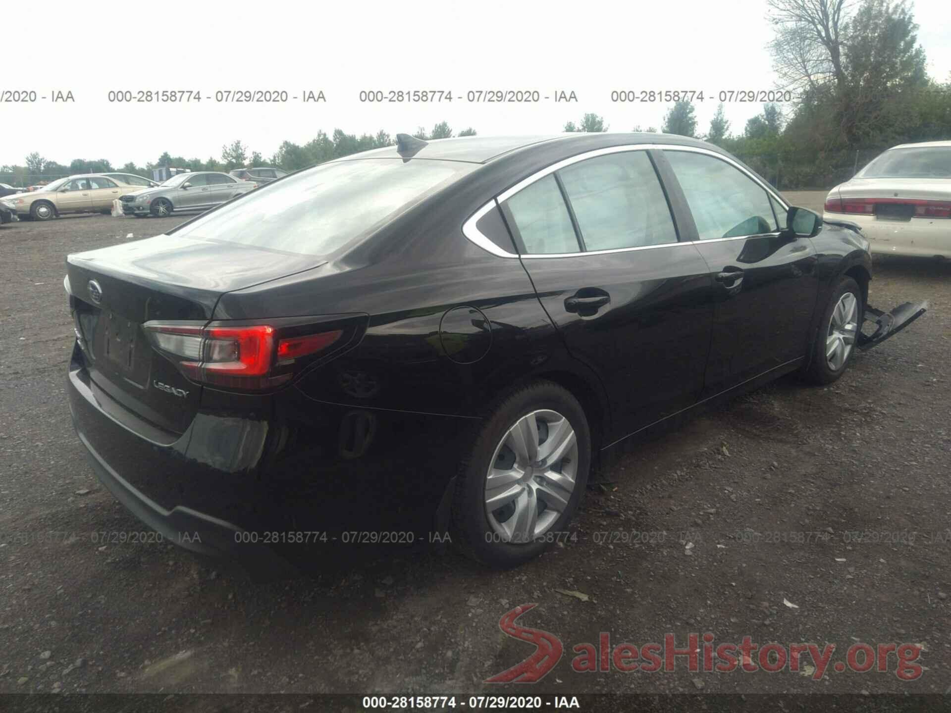 4S3BWAA61L3005002 2020 SUBARU LEGACY