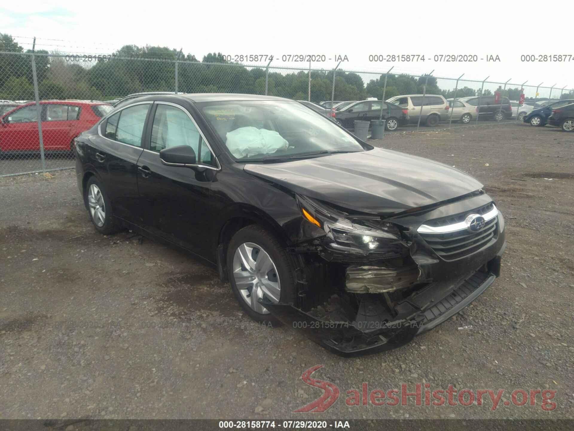 4S3BWAA61L3005002 2020 SUBARU LEGACY