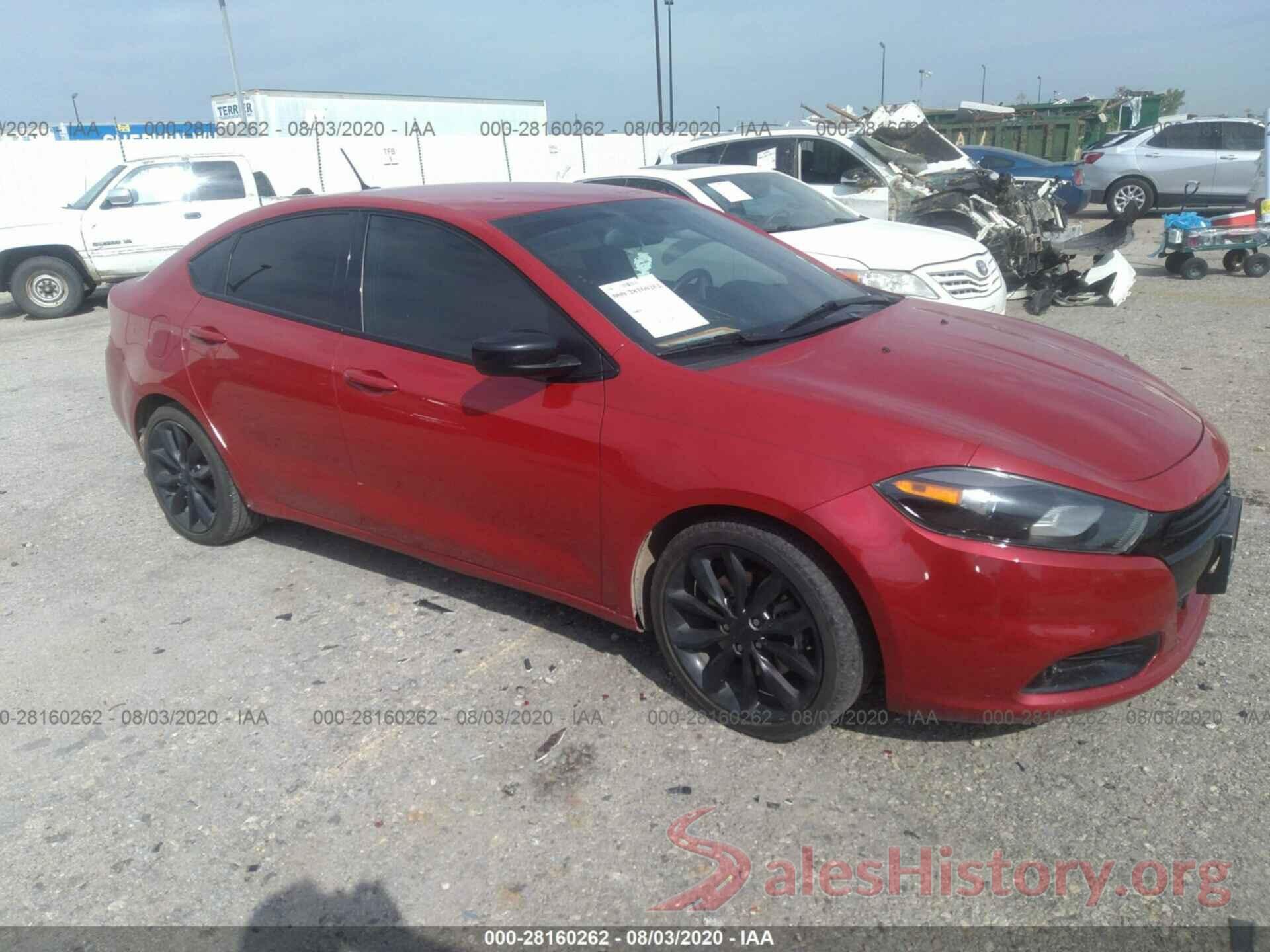 1C3CDFFA9GD805295 2016 DODGE DART