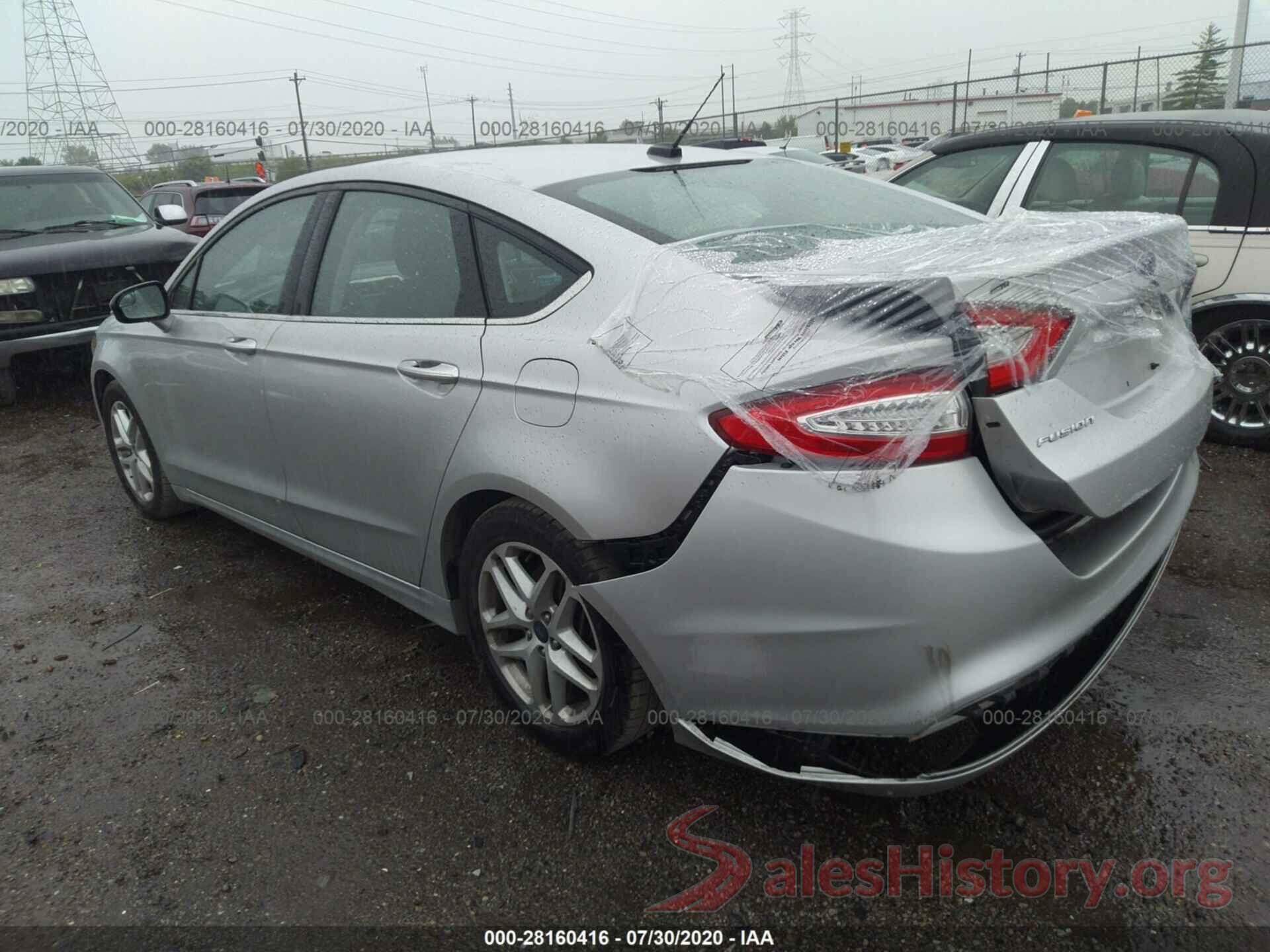 1FA6P0H74G5126677 2016 FORD FUSION