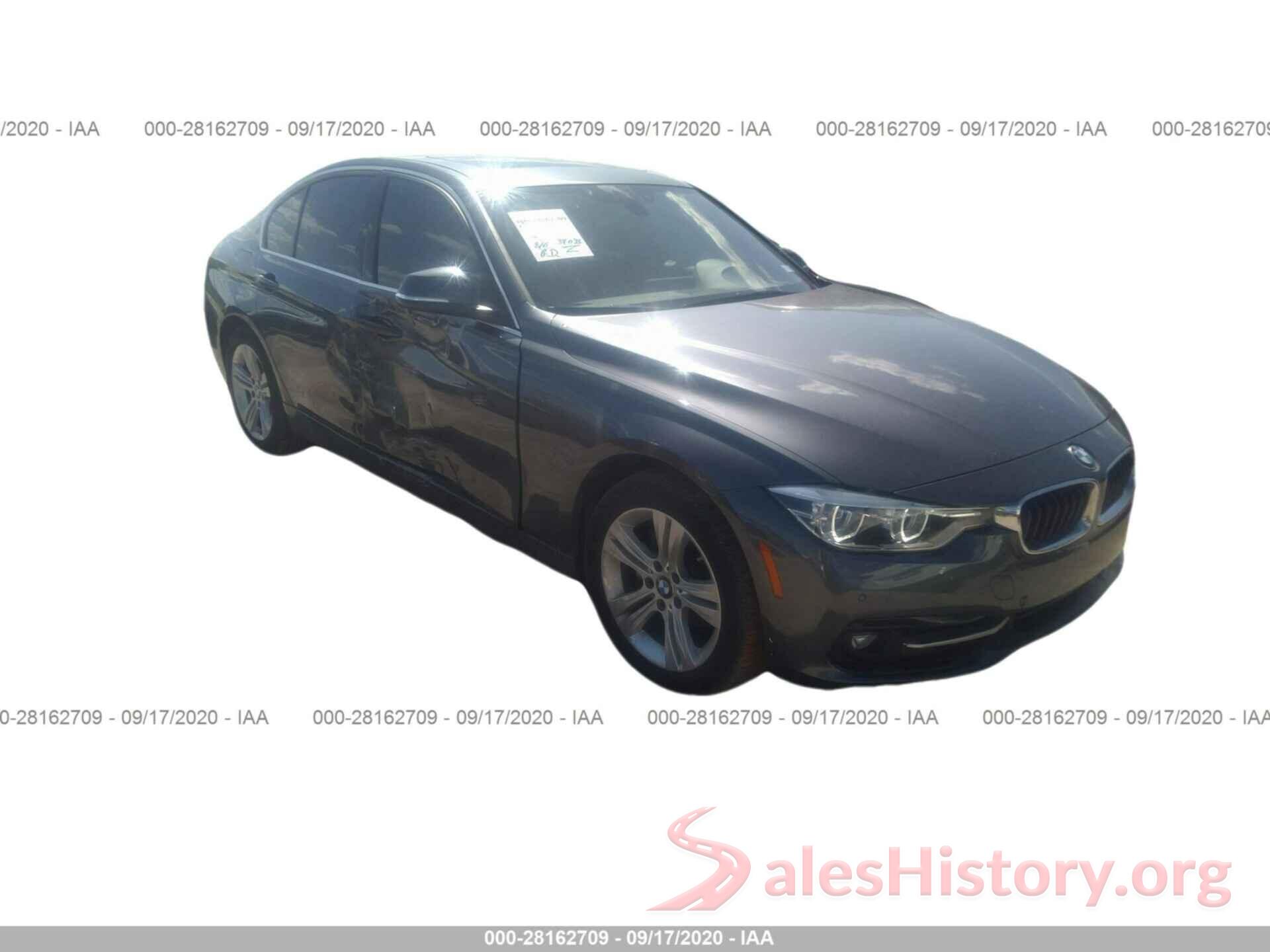 WBA8B9G30HNU53225 2017 BMW 3 SERIES