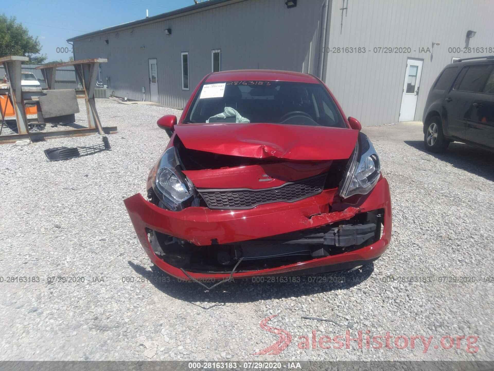 KNADM4A33H6005737 2017 KIA RIO