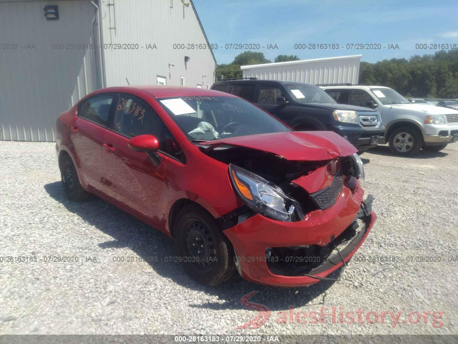 KNADM4A33H6005737 2017 KIA RIO