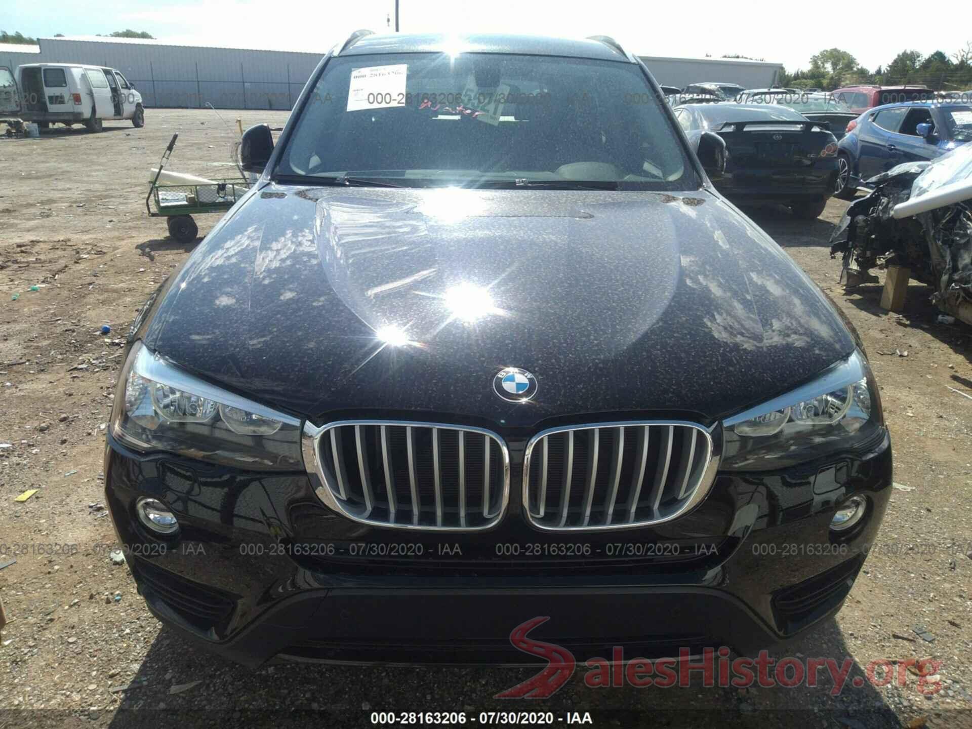 5UXWX9C39H0W71547 2017 BMW X3