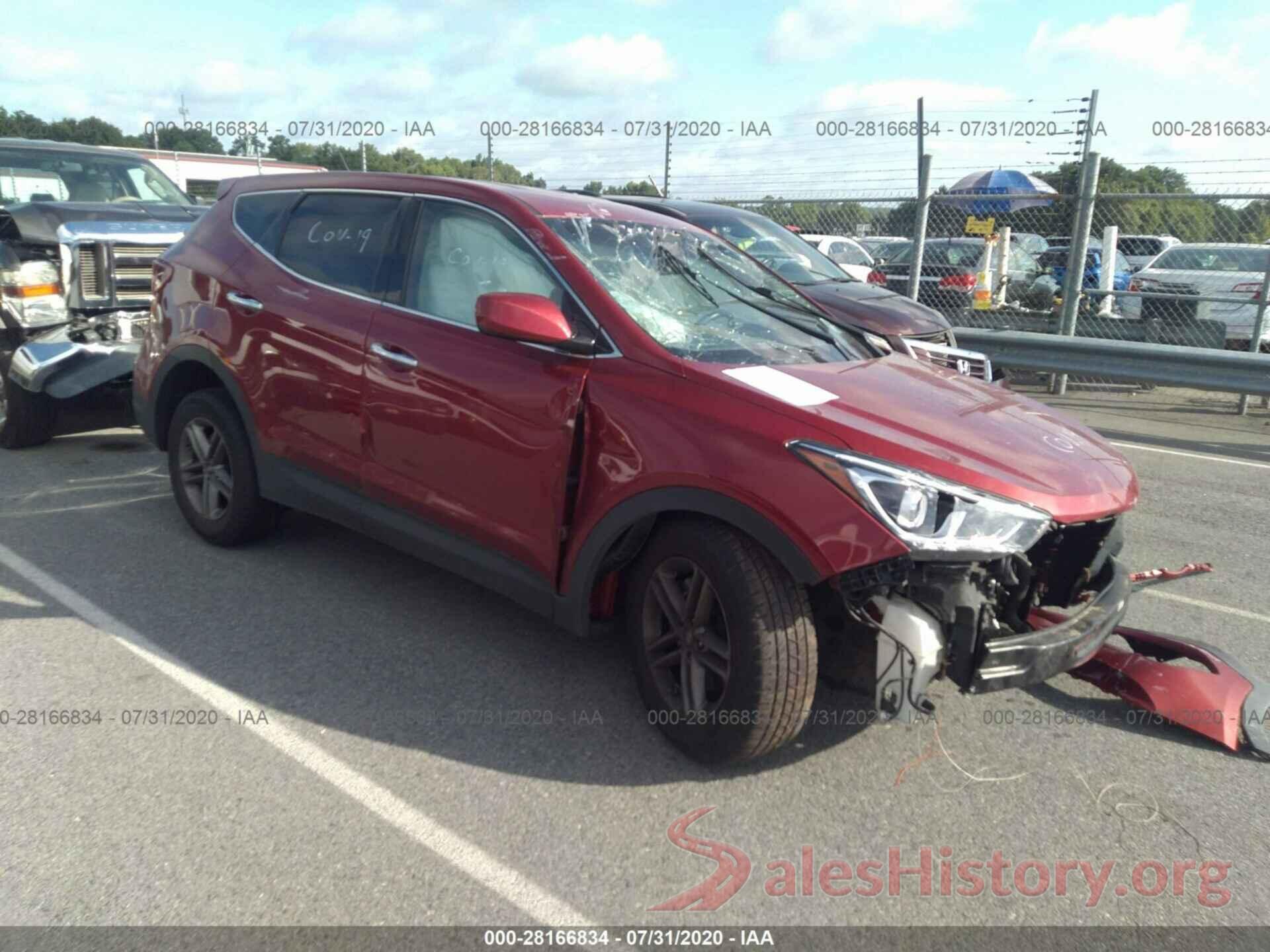 5XYZT3LB9JG552962 2018 HYUNDAI SANTA FE SPORT