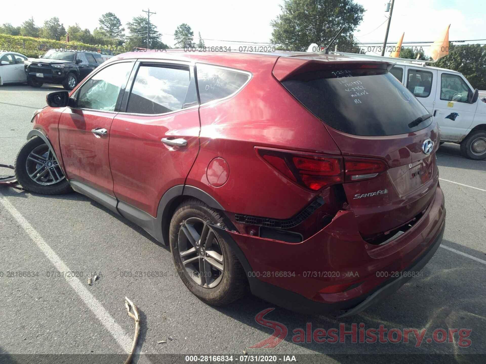 5XYZT3LB9JG552962 2018 HYUNDAI SANTA FE SPORT