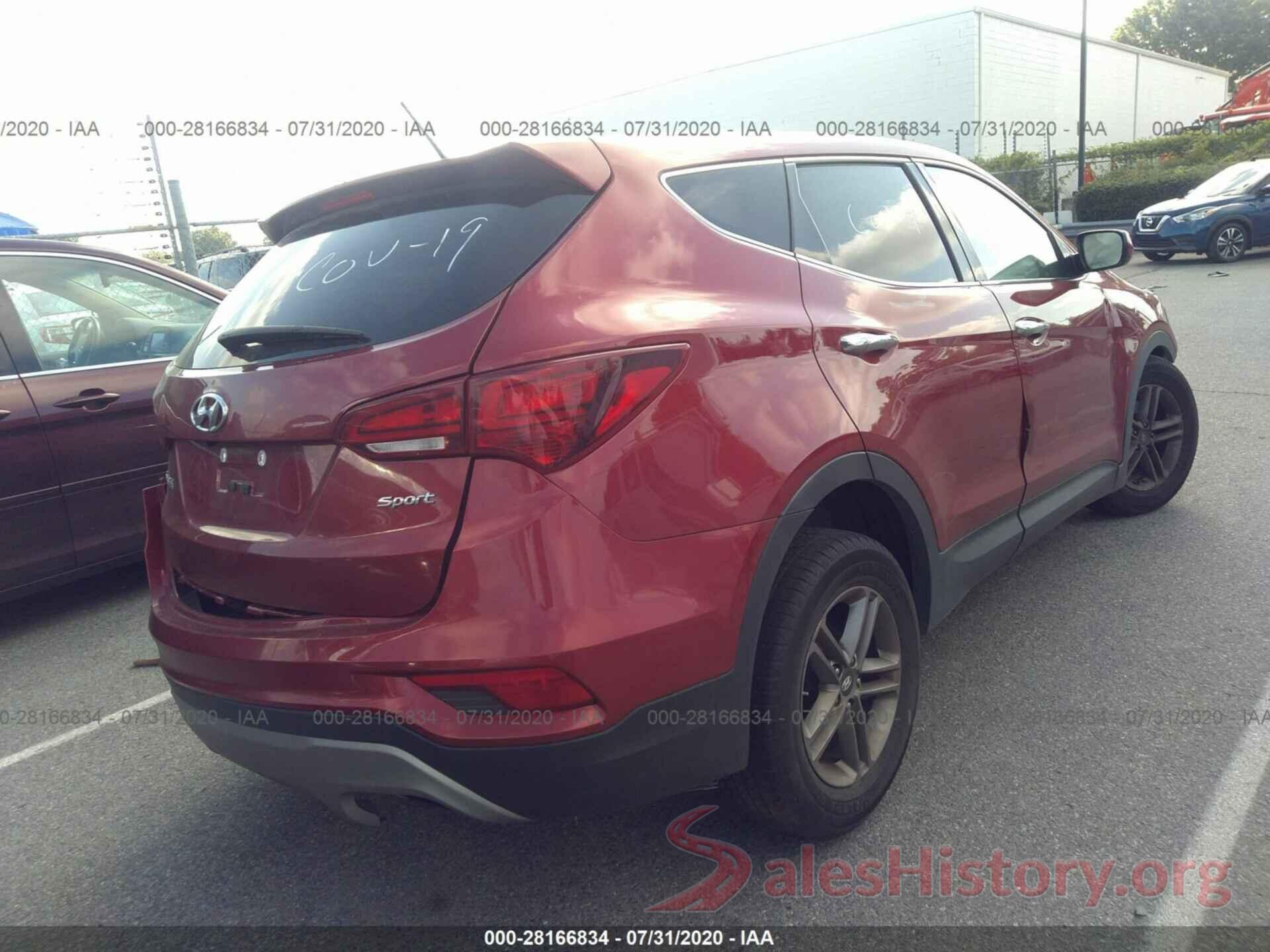 5XYZT3LB9JG552962 2018 HYUNDAI SANTA FE SPORT