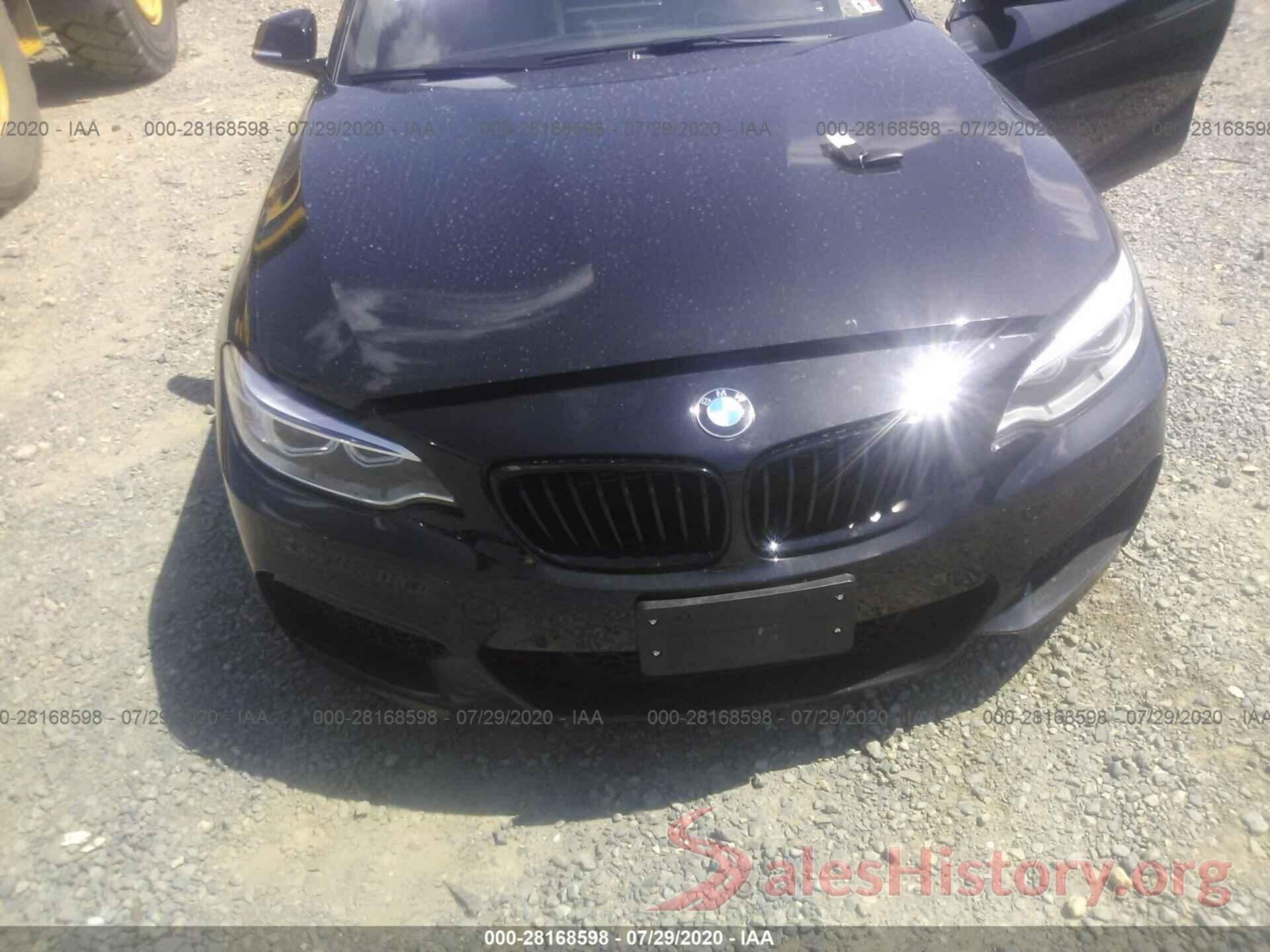 WBA1J7C51GV359692 2016 BMW 2 SERIES