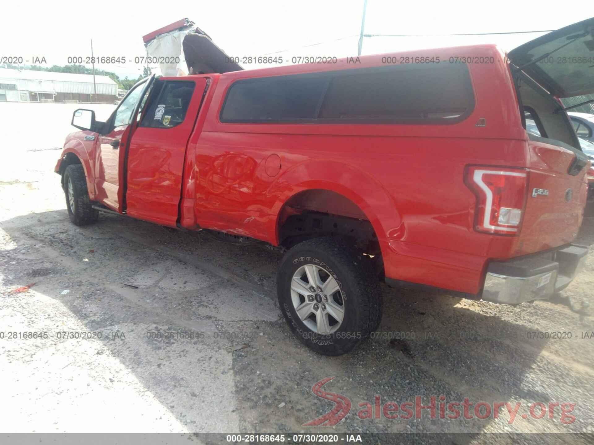 1FTFX1CF3GKE40904 2016 FORD F-150