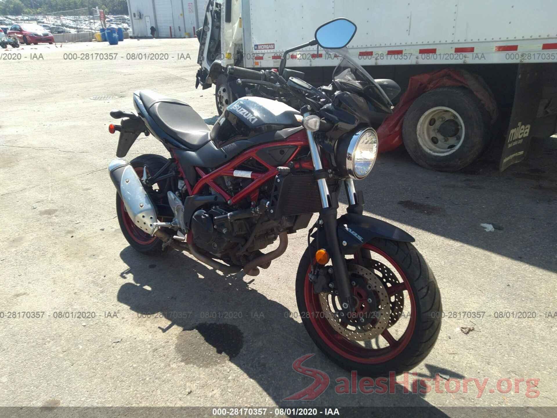 JS1VP55B1J2100147 2018 SUZUKI SV650