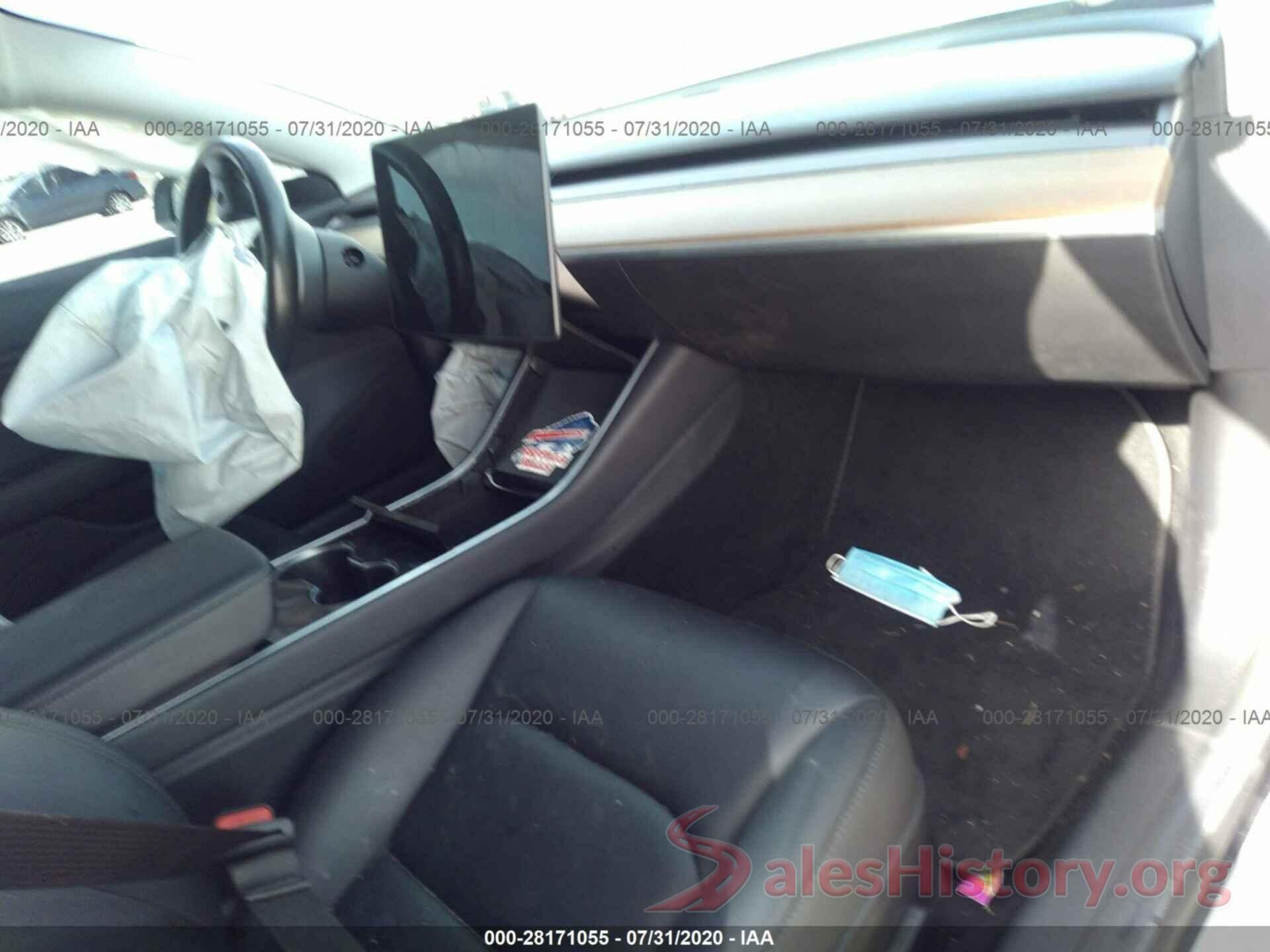 5YJ3E1EA6JF019970 2018 TESLA MODEL 3