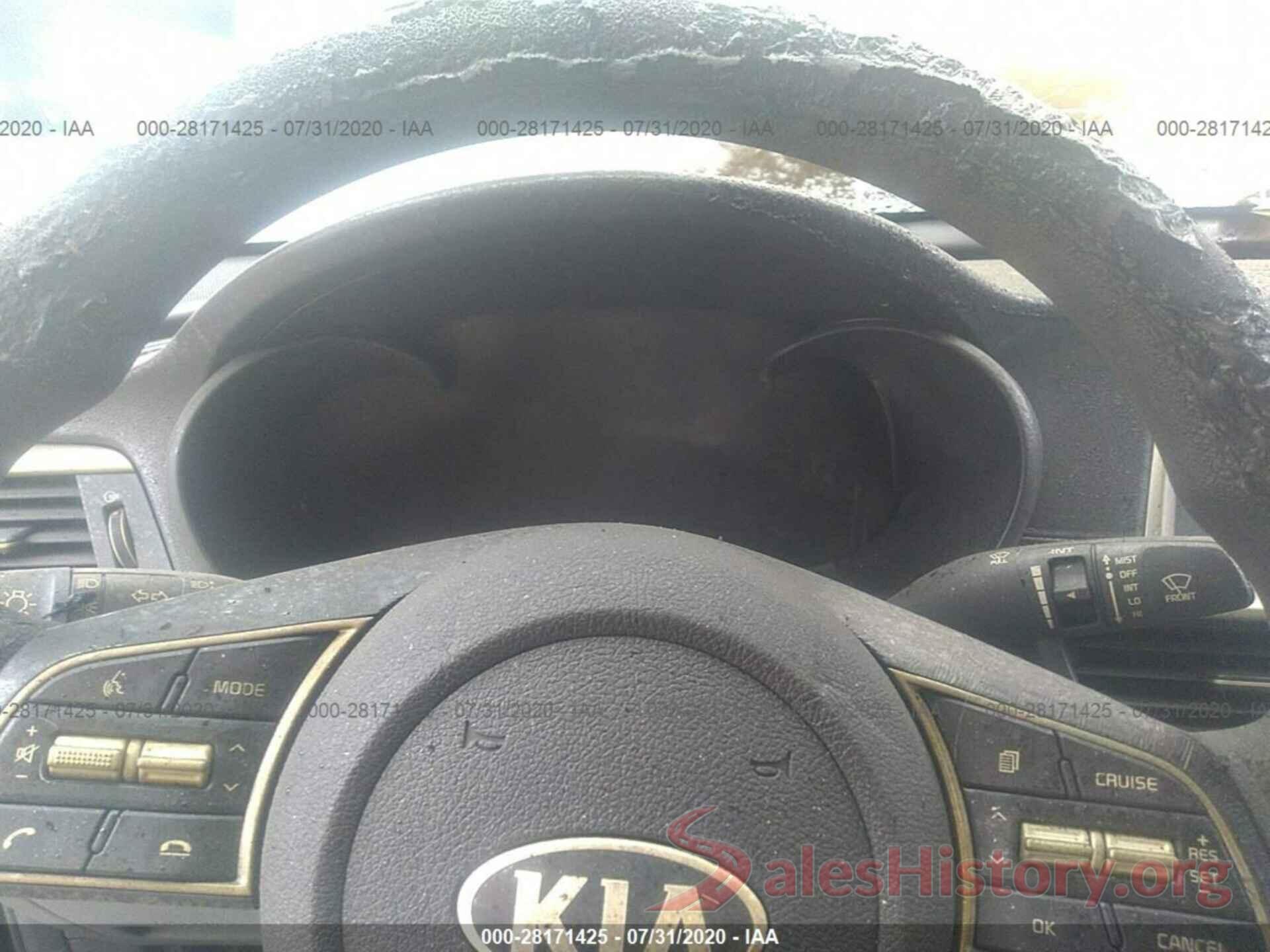 5XXGT4L3XLG400542 2020 KIA OPTIMA