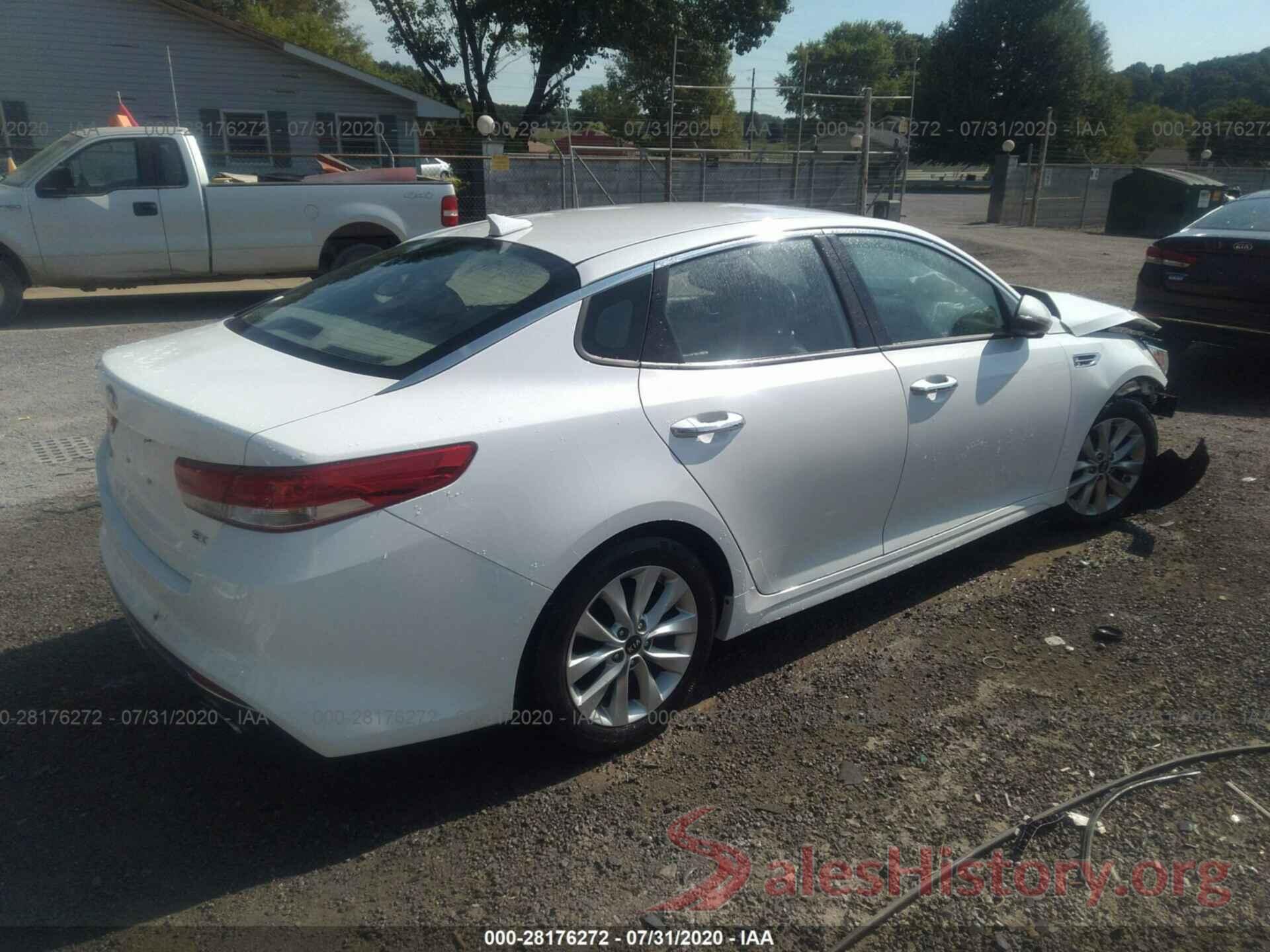 5XXGU4L33GG061772 2016 KIA OPTIMA