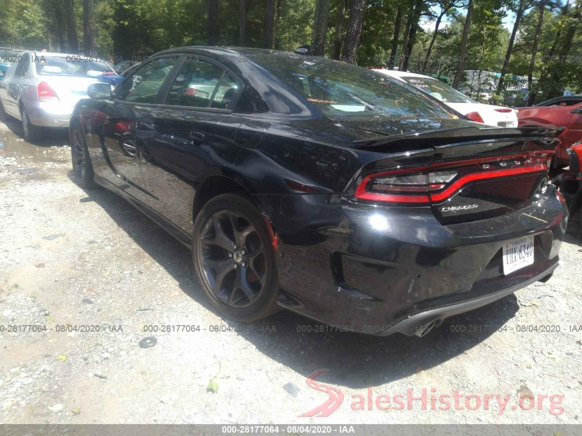 2C3CDXCT8KH608285 2019 DODGE CHARGER