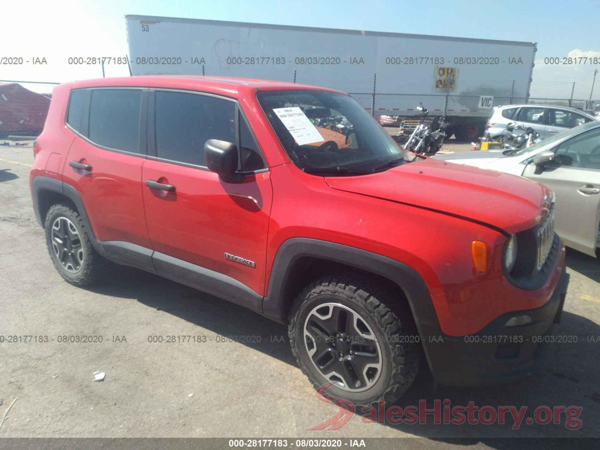 ZACCJBAW1GPD19338 2016 JEEP RENEGADE