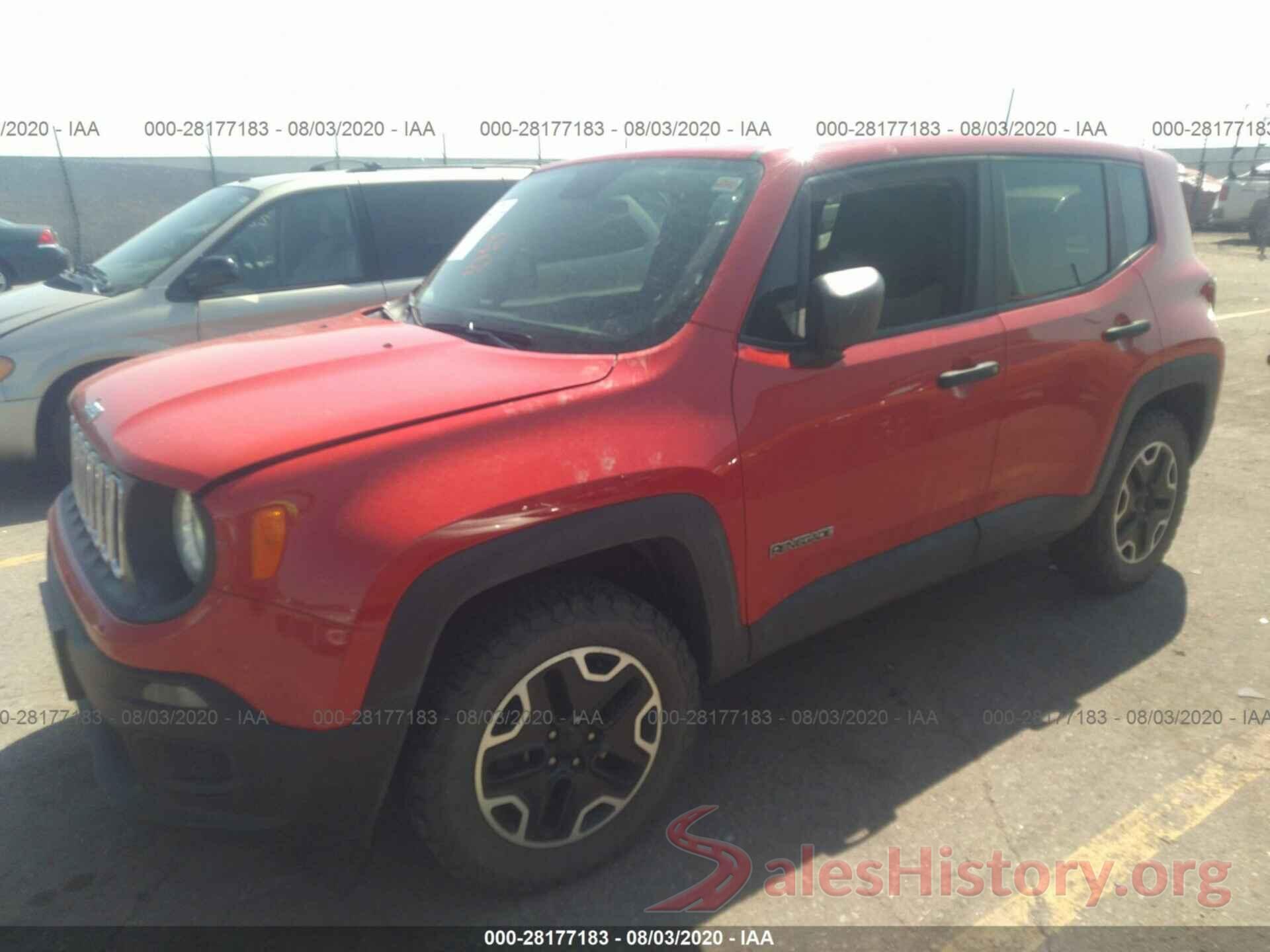 ZACCJBAW1GPD19338 2016 JEEP RENEGADE