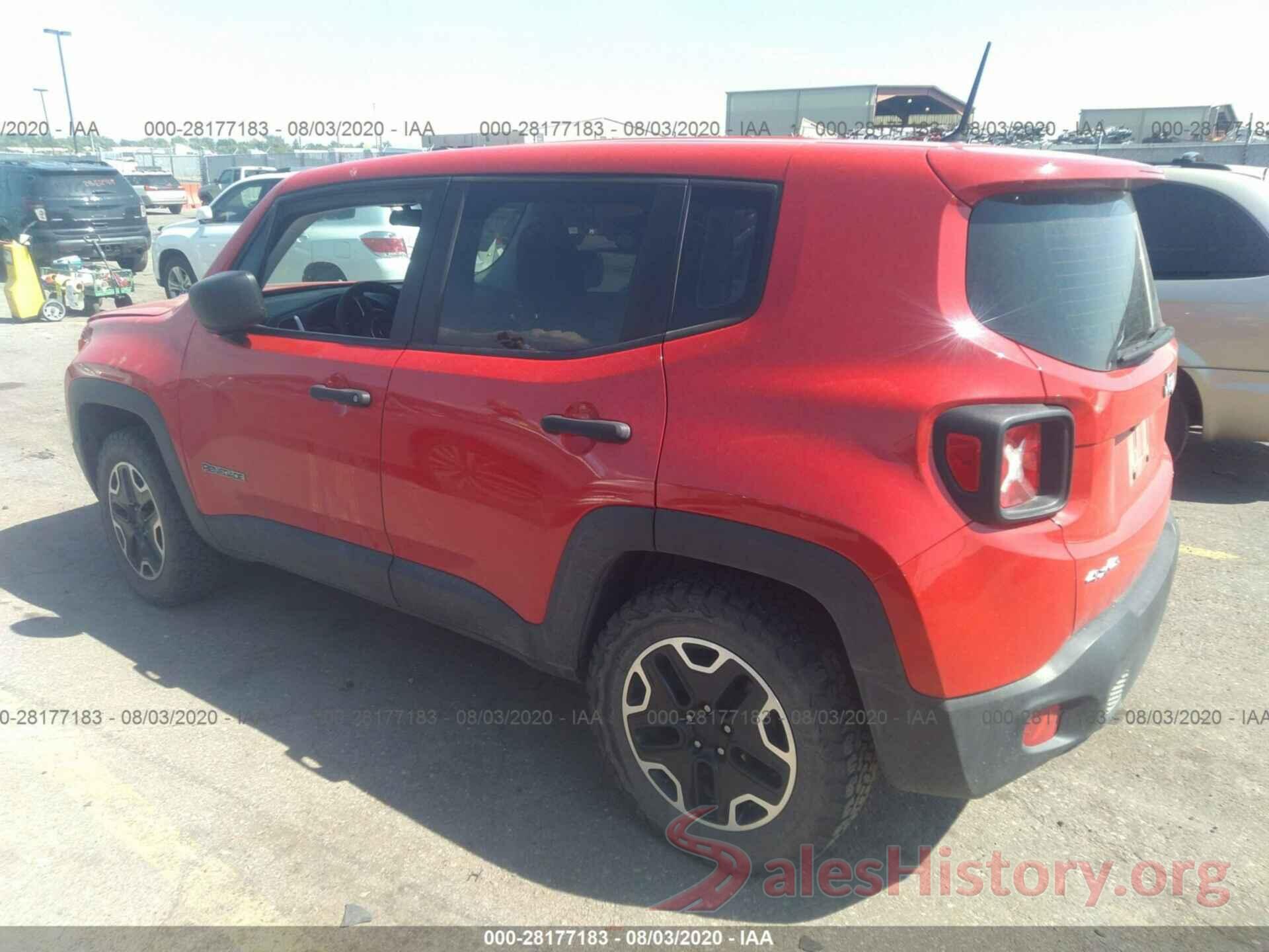 ZACCJBAW1GPD19338 2016 JEEP RENEGADE