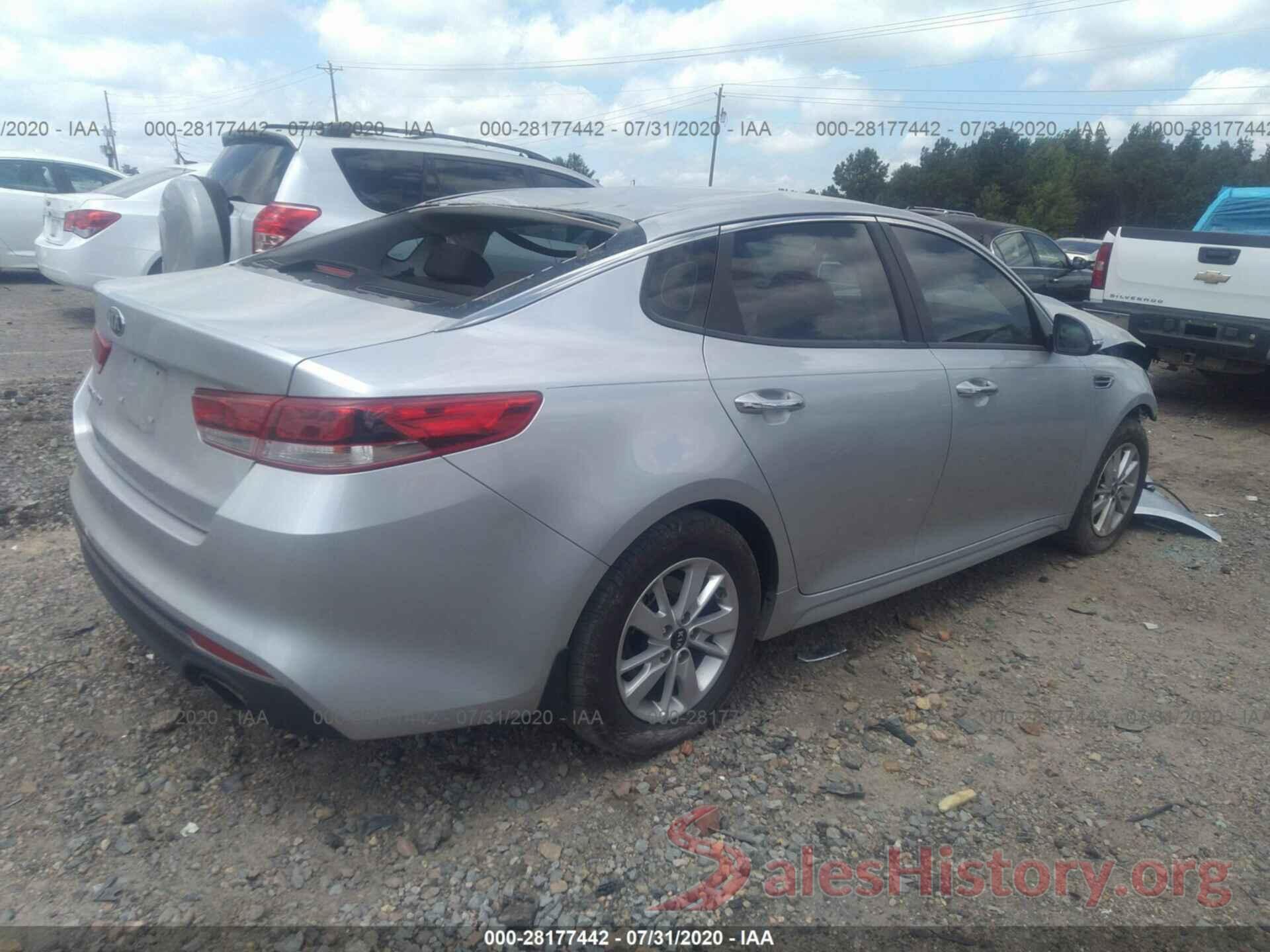 5XXGT4L36HG175396 2017 KIA OPTIMA