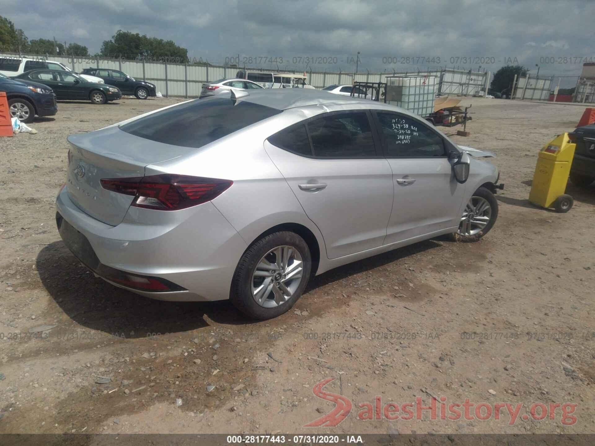 5NPD84LF7LH536923 2020 HYUNDAI ELANTRA