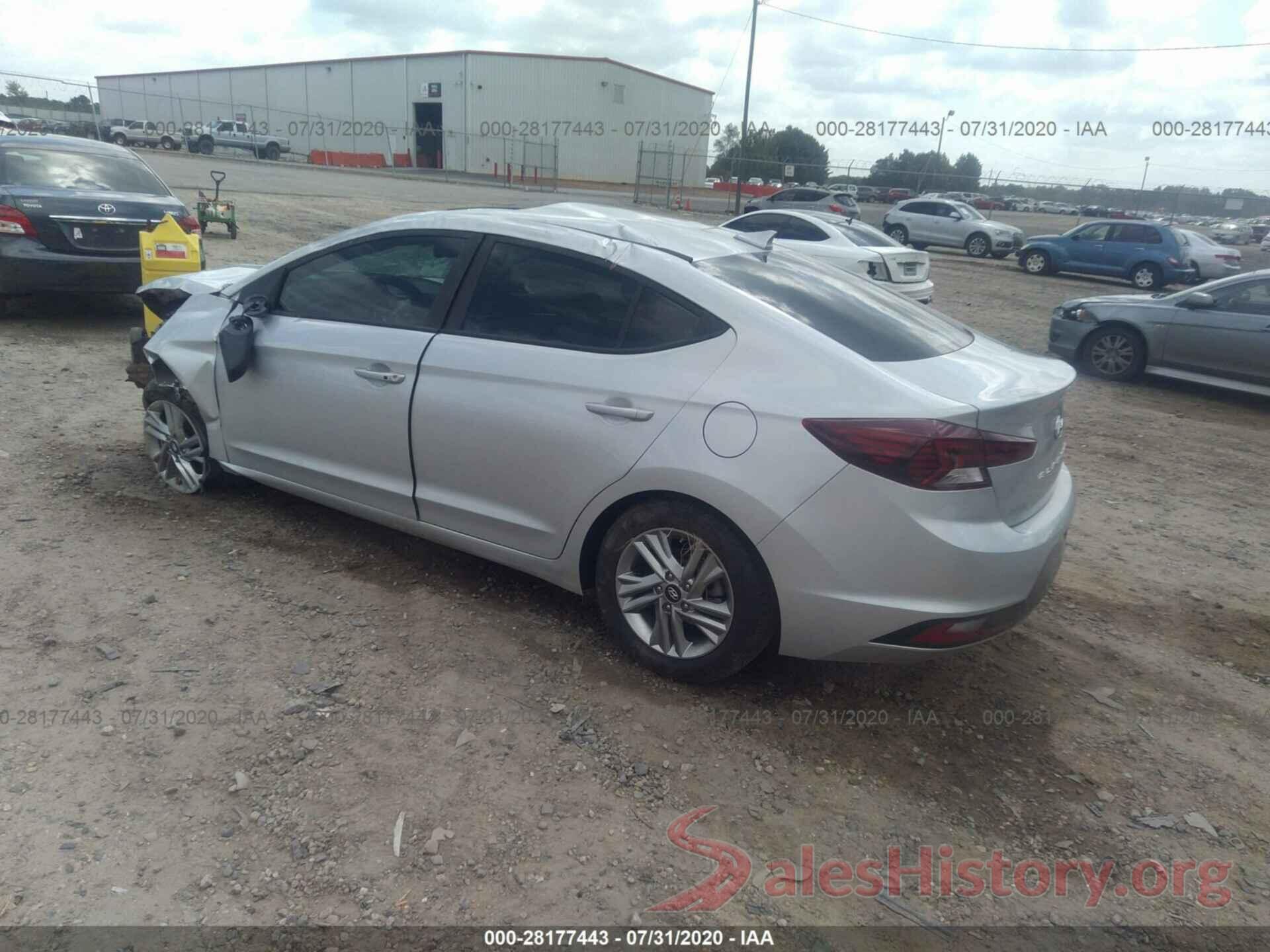 5NPD84LF7LH536923 2020 HYUNDAI ELANTRA