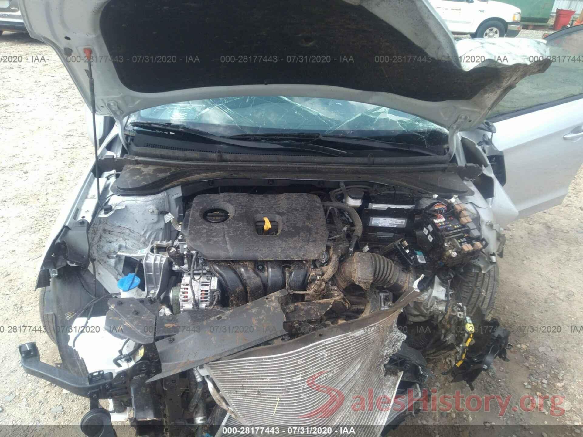 5NPD84LF7LH536923 2020 HYUNDAI ELANTRA