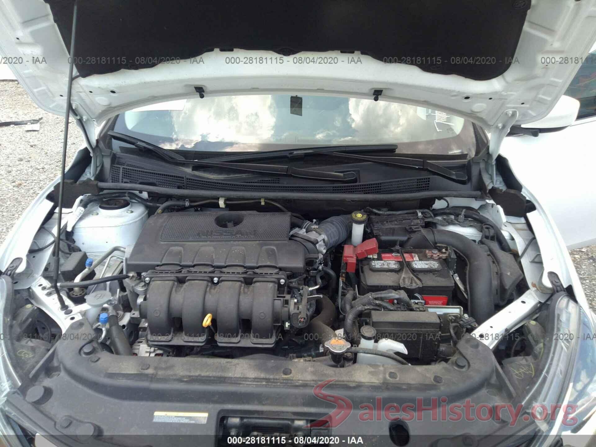 3N1AB7AP0KY302080 2019 NISSAN SENTRA