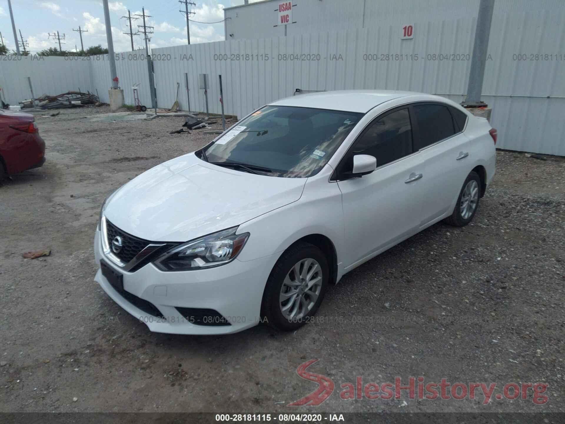 3N1AB7AP0KY302080 2019 NISSAN SENTRA