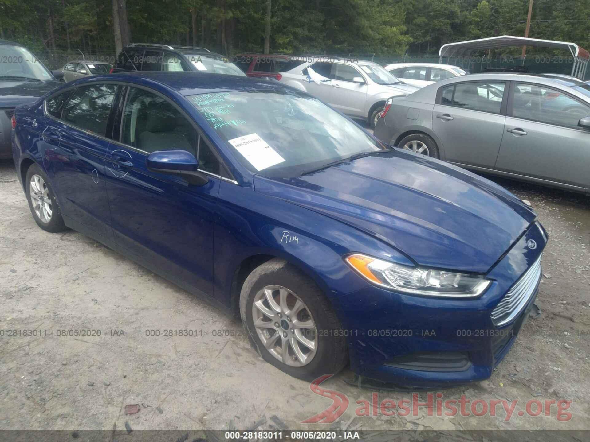 3FA6P0G79GR275861 2016 FORD FUSION