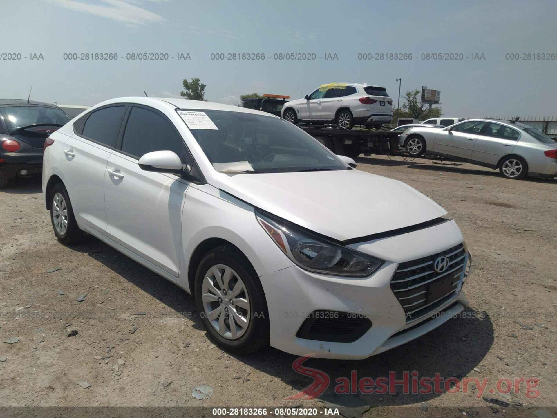 3KPC24A33KE071355 2019 HYUNDAI ACCENT