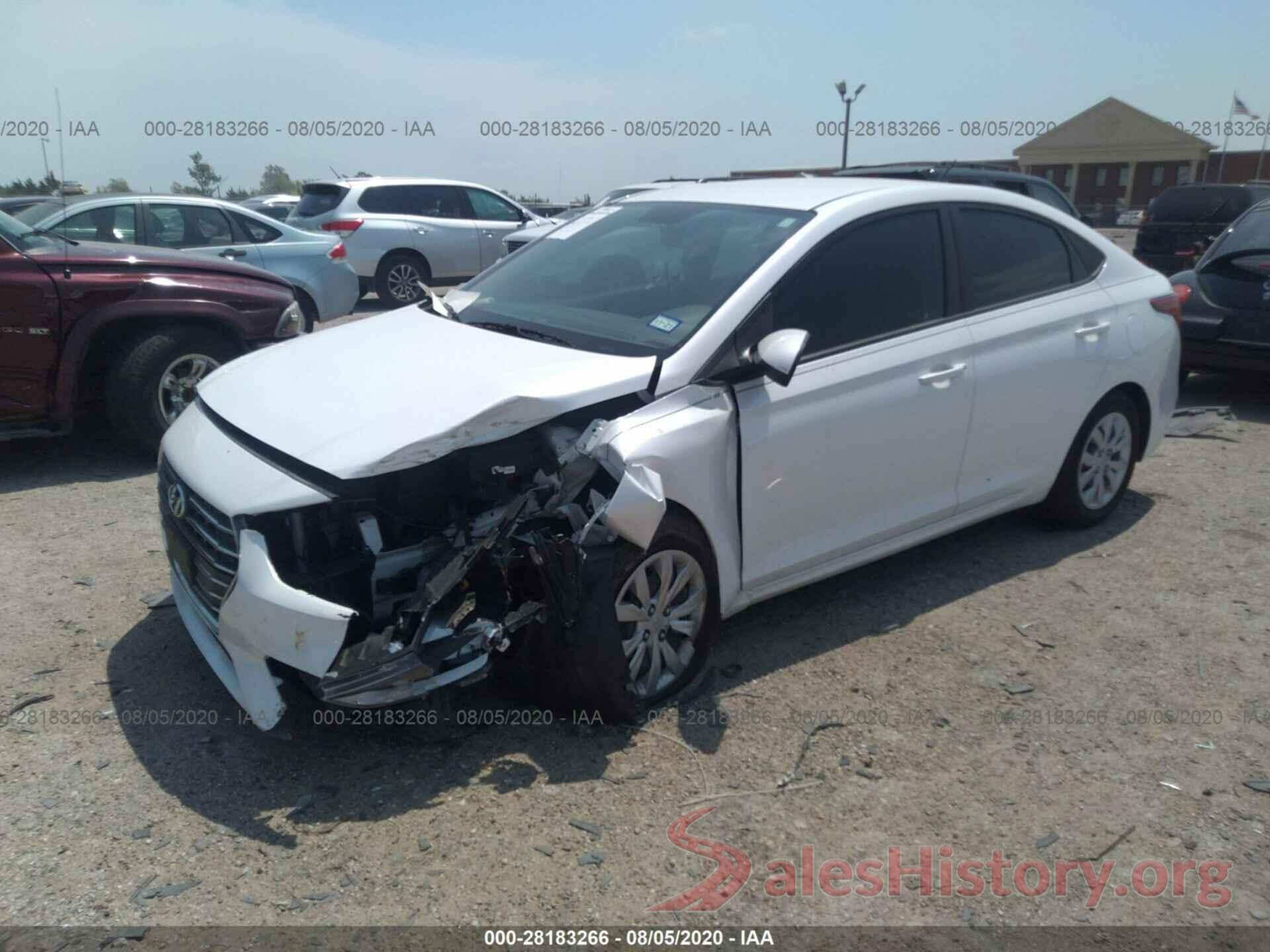 3KPC24A33KE071355 2019 HYUNDAI ACCENT