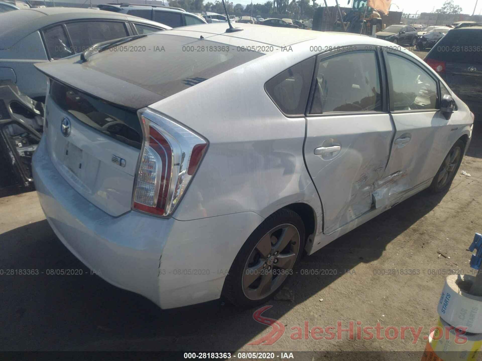 JTDKN3DU3F0404914 2015 TOYOTA PRIUS