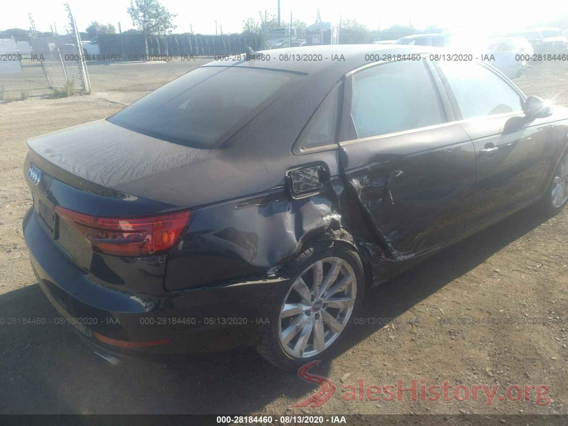 WAUGNAF47HN001156 2017 AUDI A4