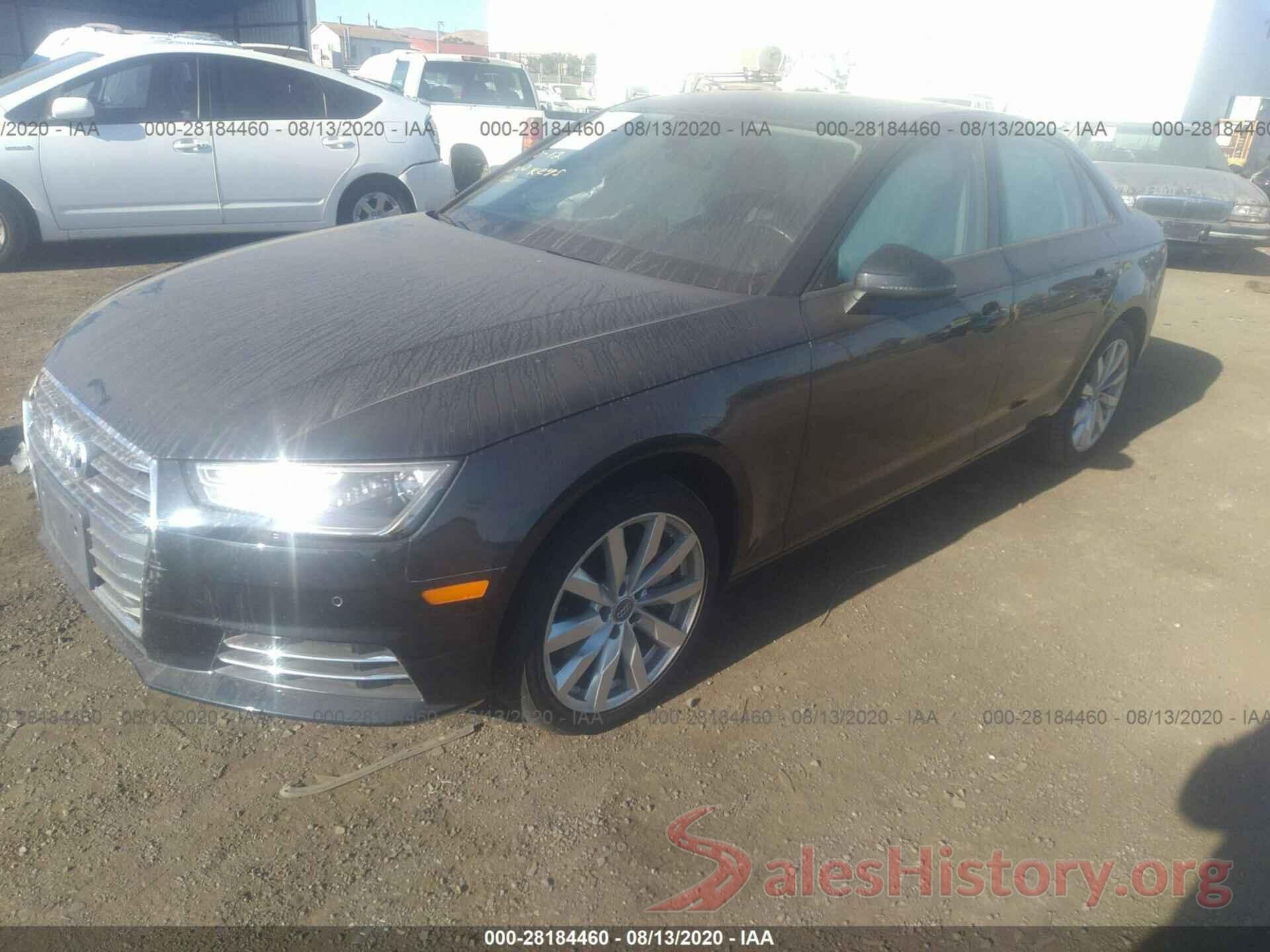 WAUGNAF47HN001156 2017 AUDI A4