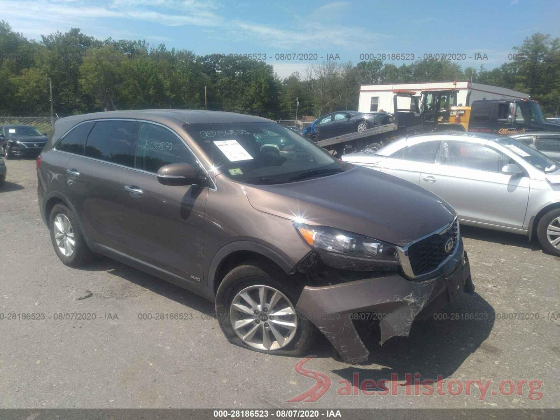 5XYPGDA39KG550482 2019 KIA SORENTO