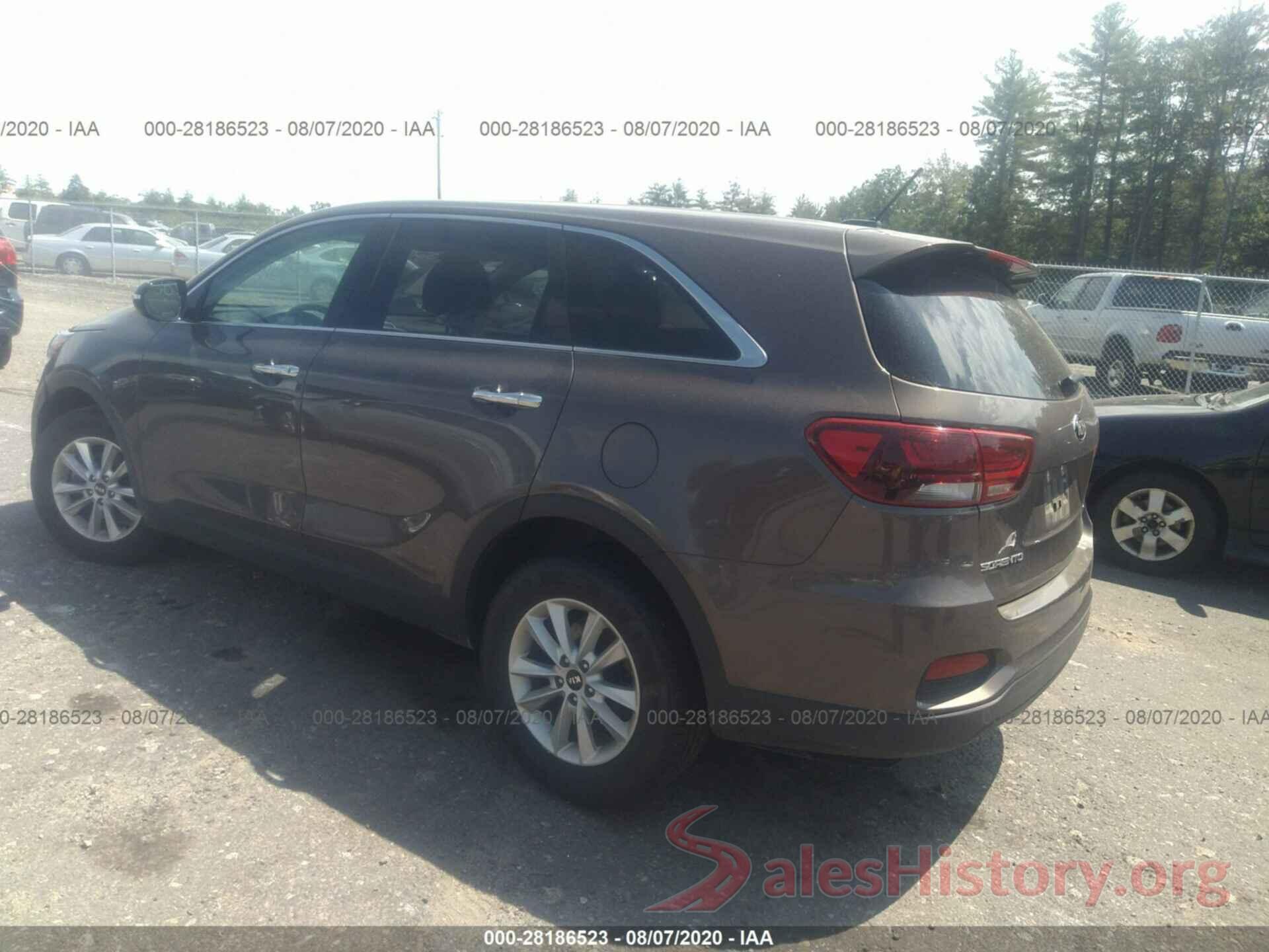 5XYPGDA39KG550482 2019 KIA SORENTO