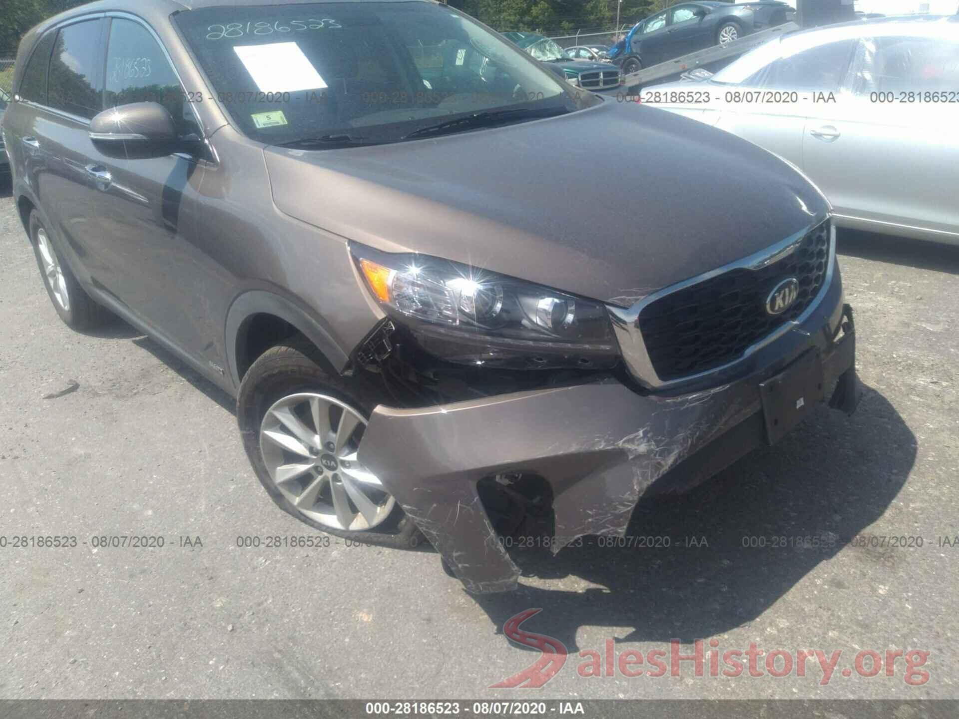 5XYPGDA39KG550482 2019 KIA SORENTO