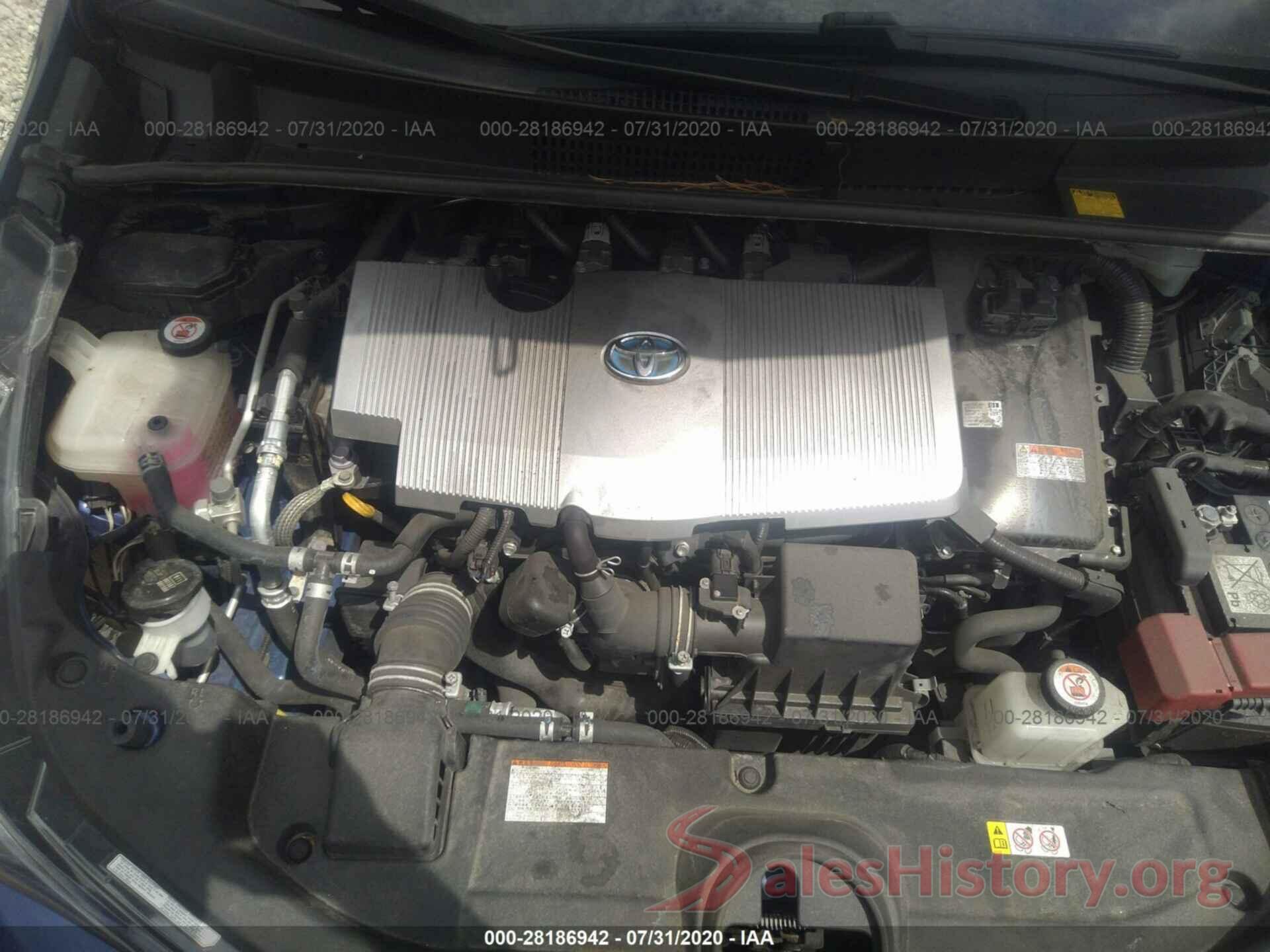 JTDKBRFU9H3565407 2017 TOYOTA PRIUS