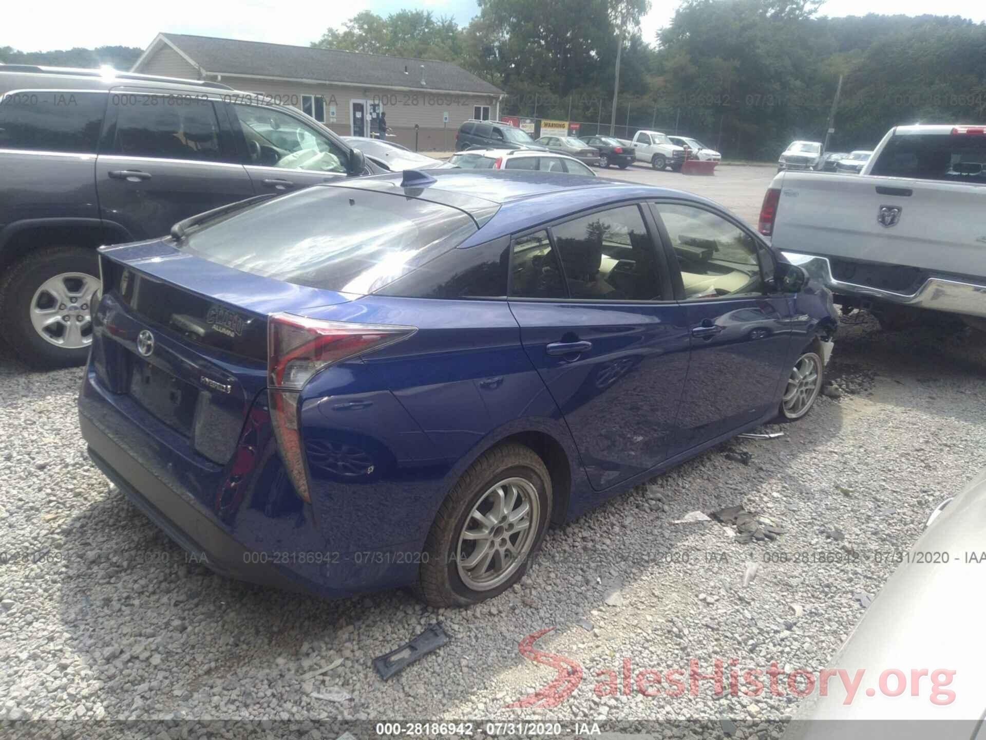 JTDKBRFU9H3565407 2017 TOYOTA PRIUS