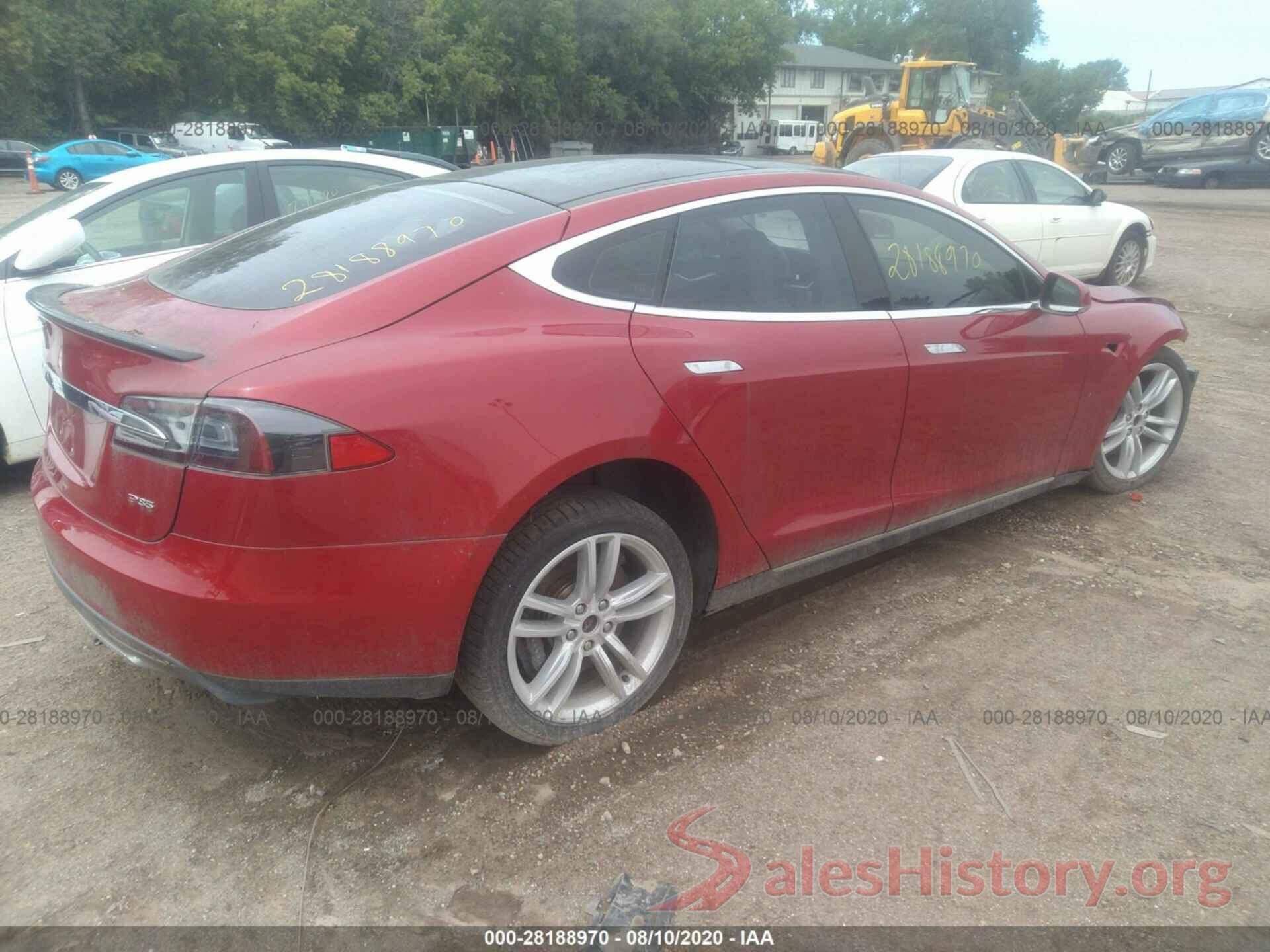 5YJSA1CP2DFP07693 2013 TESLA MODEL S