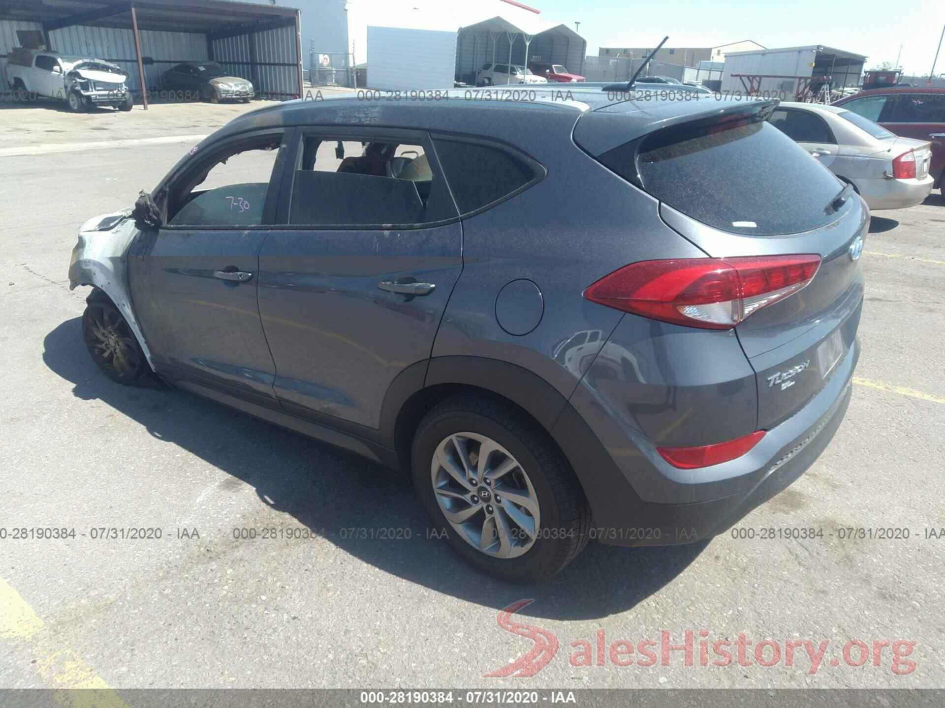 KM8J3CA42GU144517 2016 HYUNDAI TUCSON