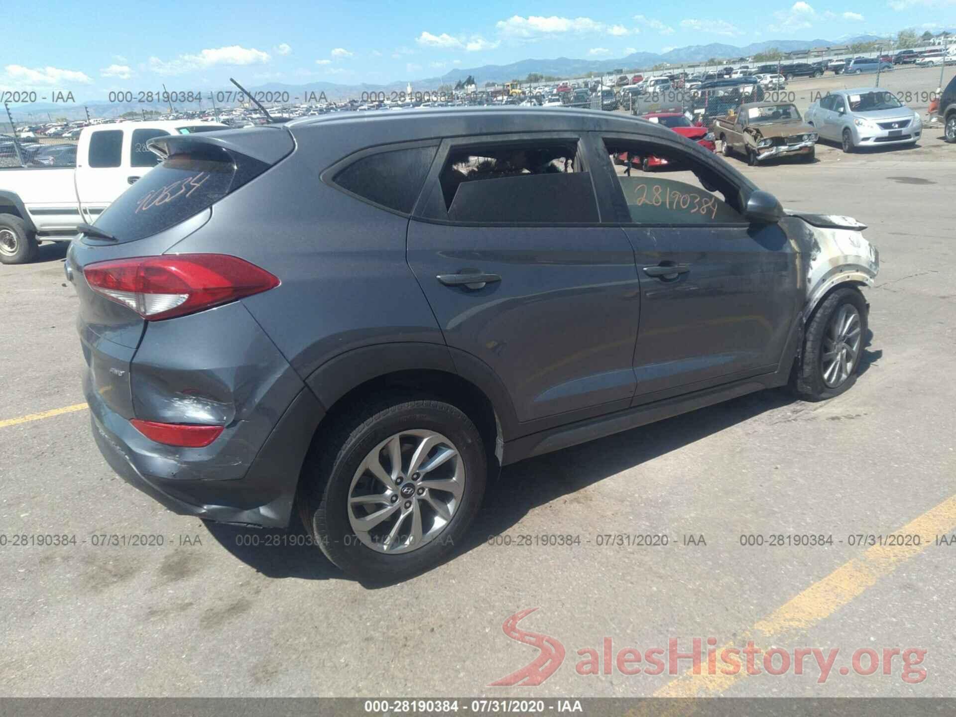 KM8J3CA42GU144517 2016 HYUNDAI TUCSON