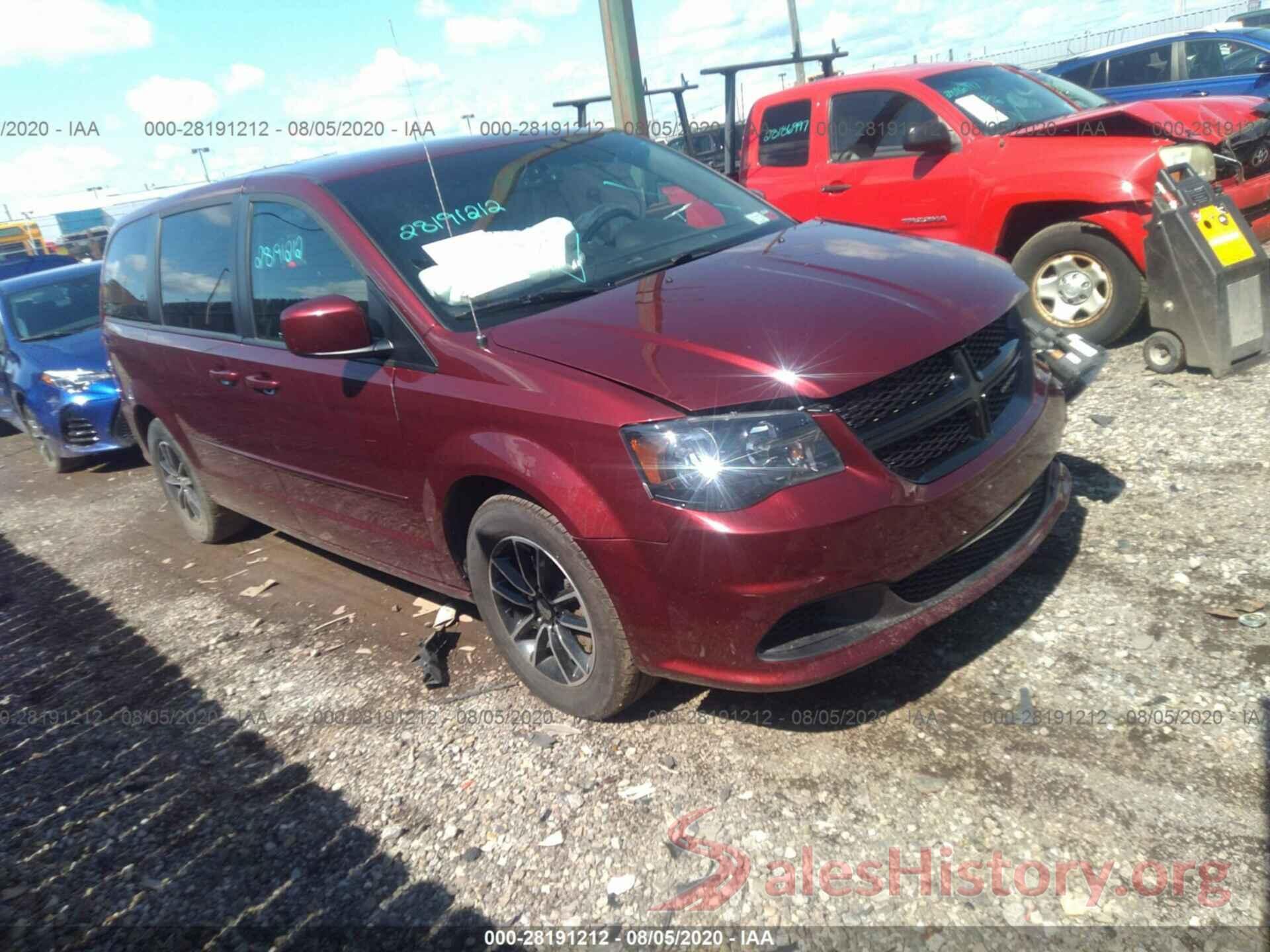 2C4RDGBGXHR550175 2017 DODGE GRAND CARAVAN