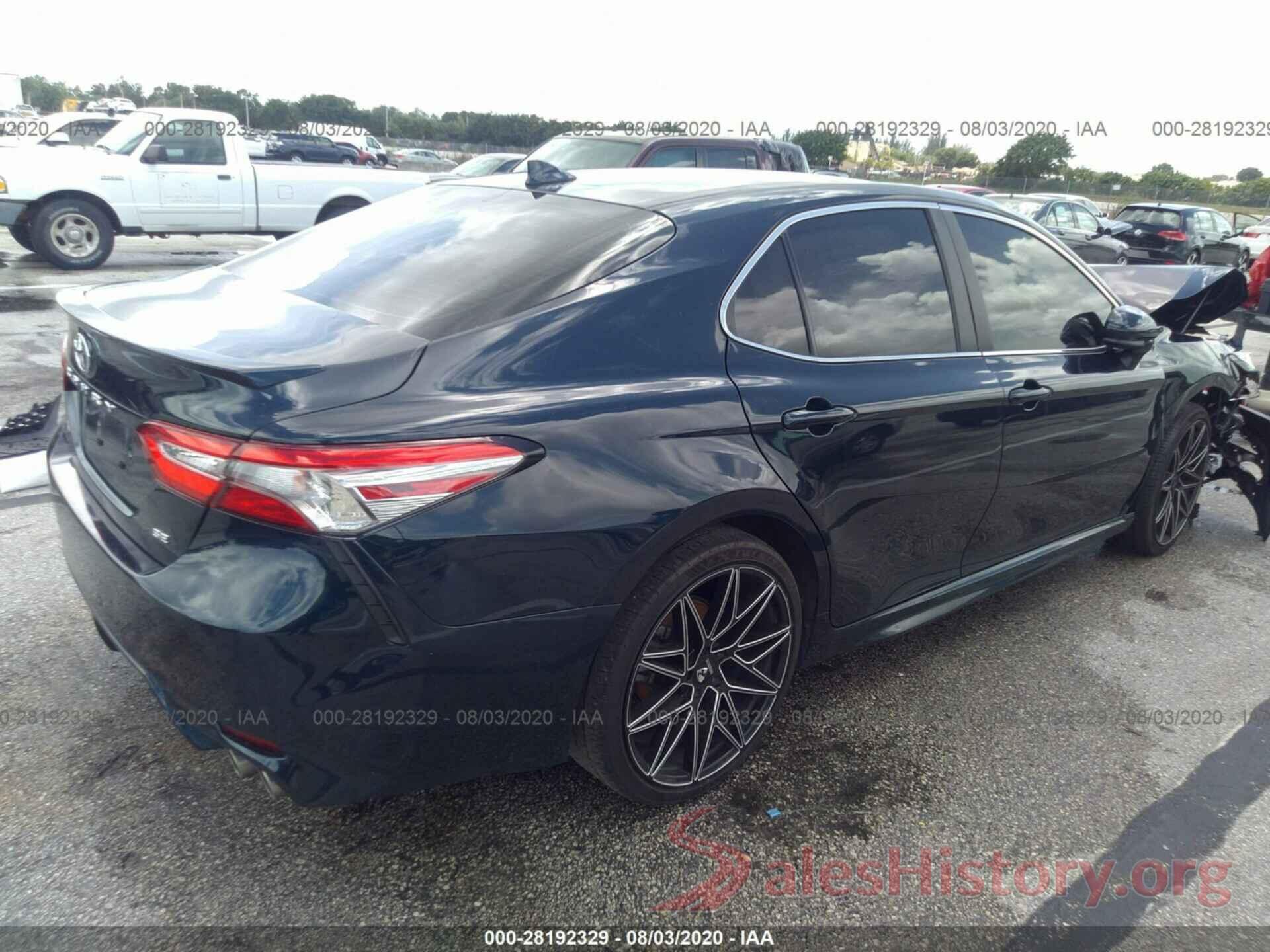 4T1B11HK6KU256409 2019 TOYOTA CAMRY