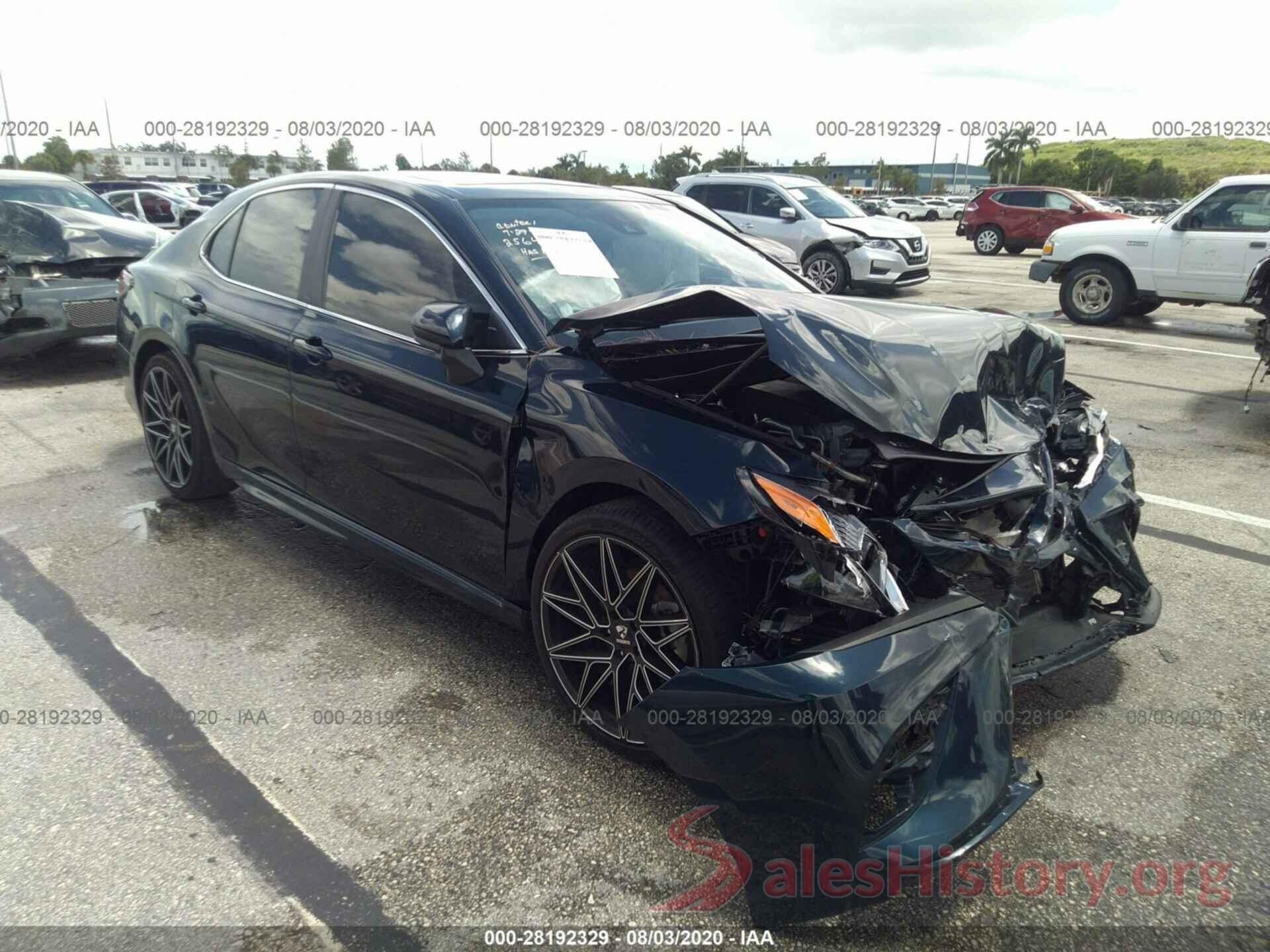 4T1B11HK6KU256409 2019 TOYOTA CAMRY