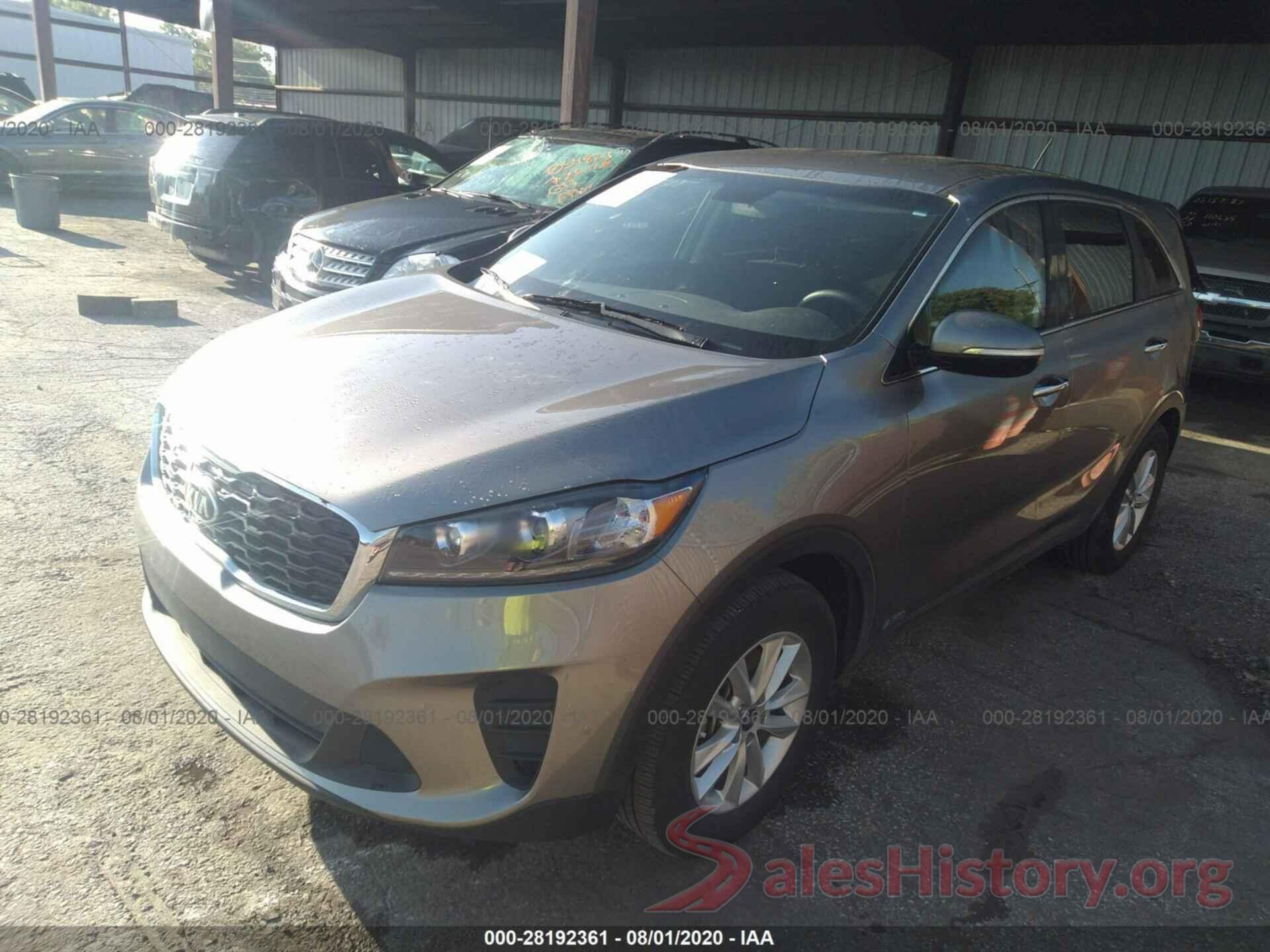 5XYPGDA55KG545085 2019 KIA SORENTO