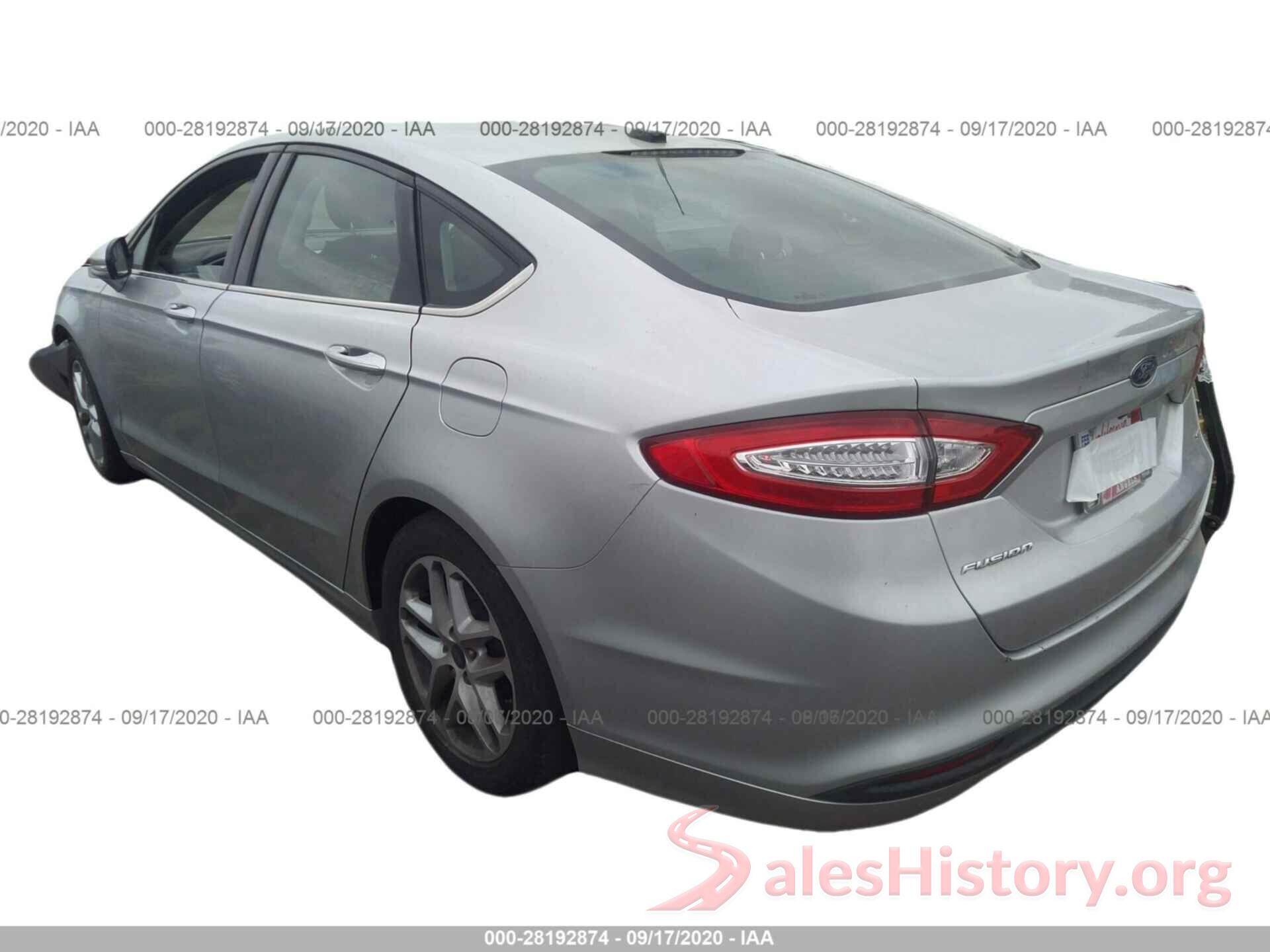 3FA6P0H7XGR146350 2016 FORD FUSION