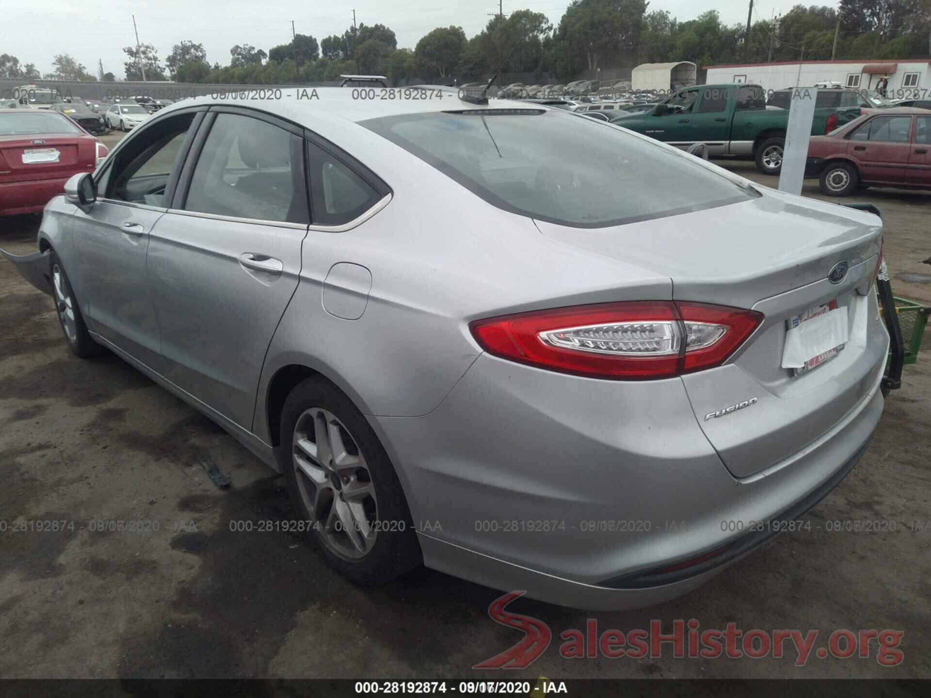 3FA6P0H7XGR146350 2016 FORD FUSION