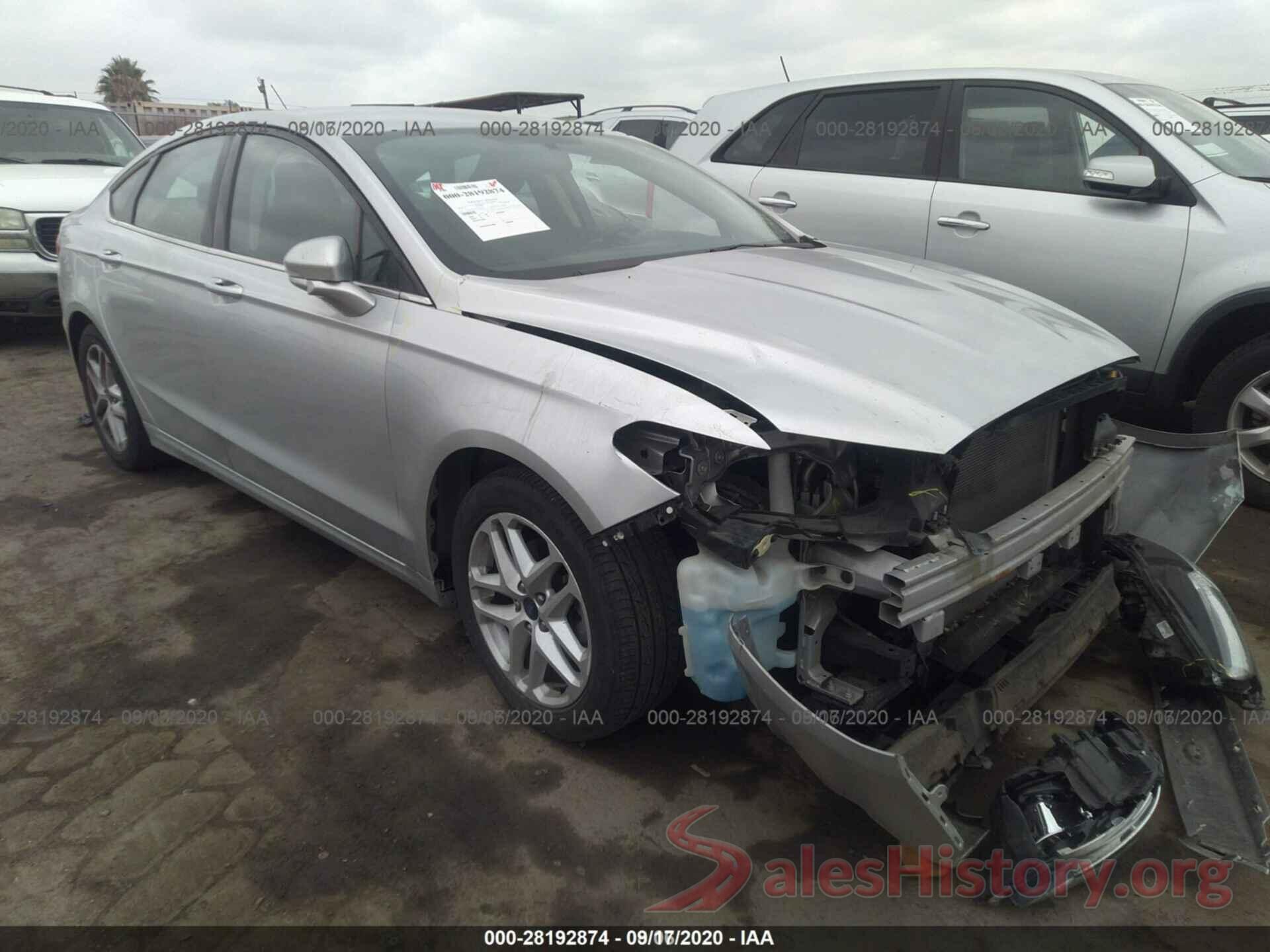 3FA6P0H7XGR146350 2016 FORD FUSION