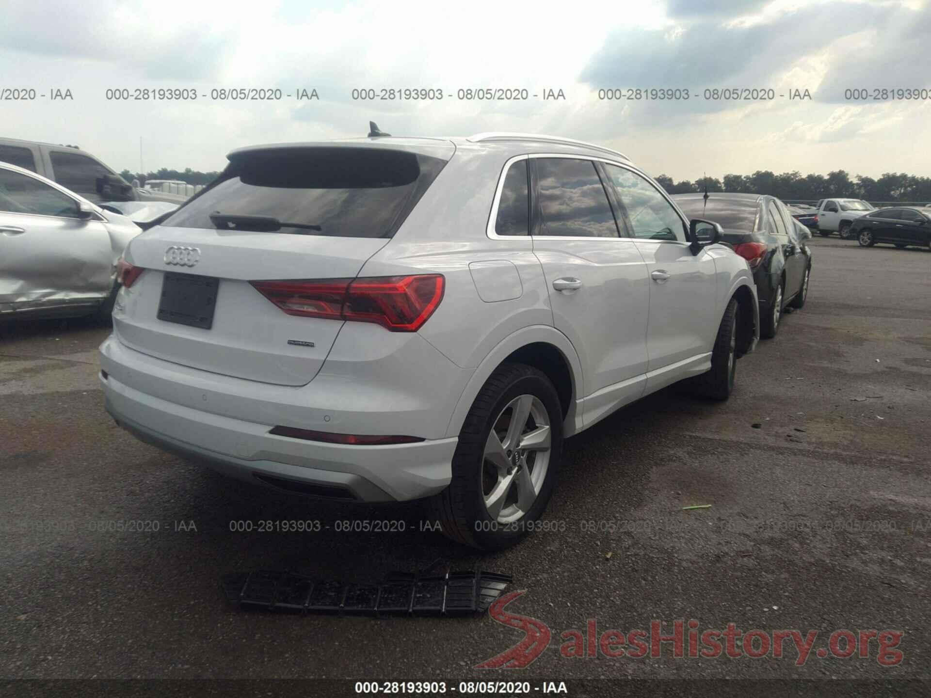 WA1BECF37L1018730 2020 AUDI Q3